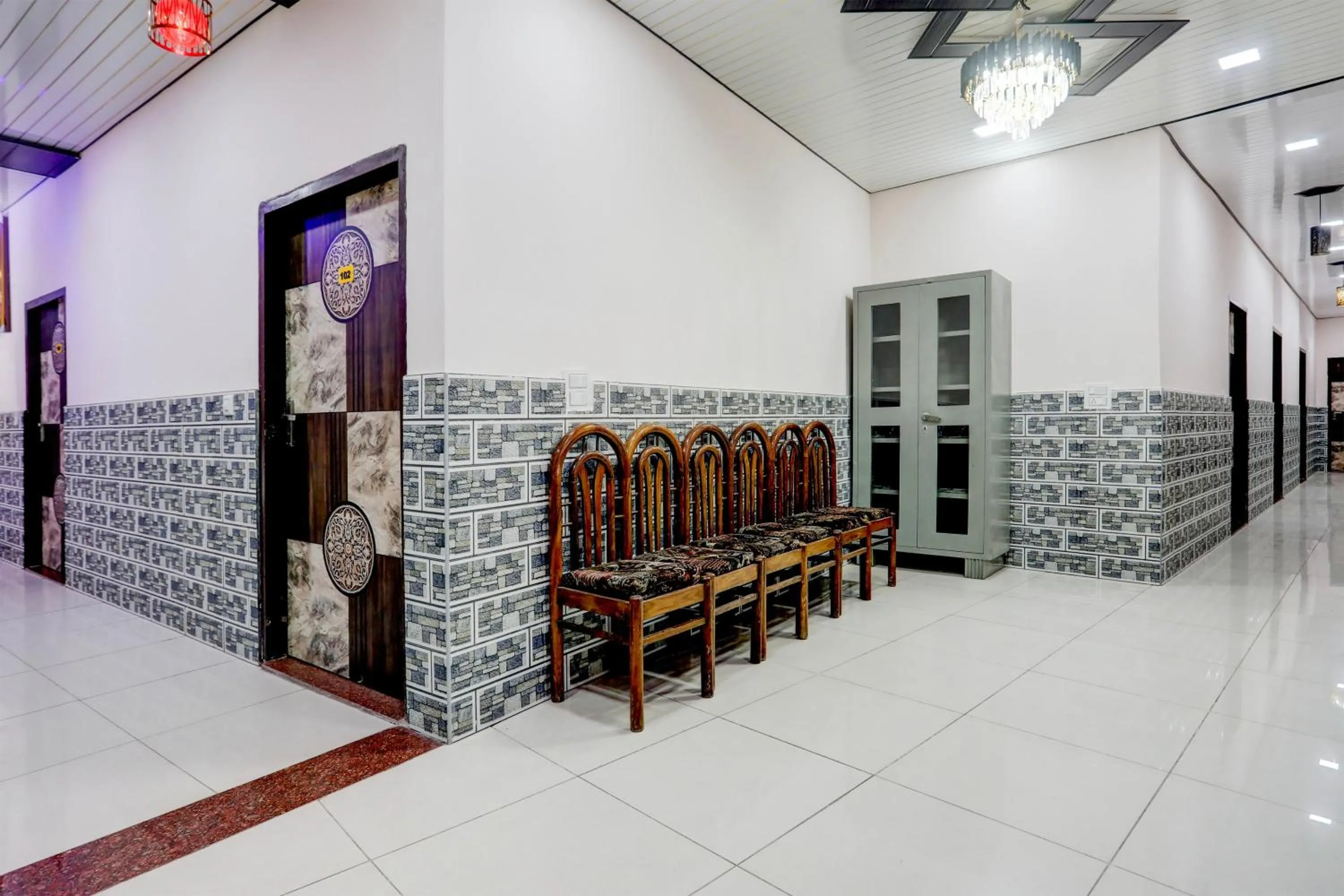 Lobby or reception in Hotel O Shiv Sai Guest House