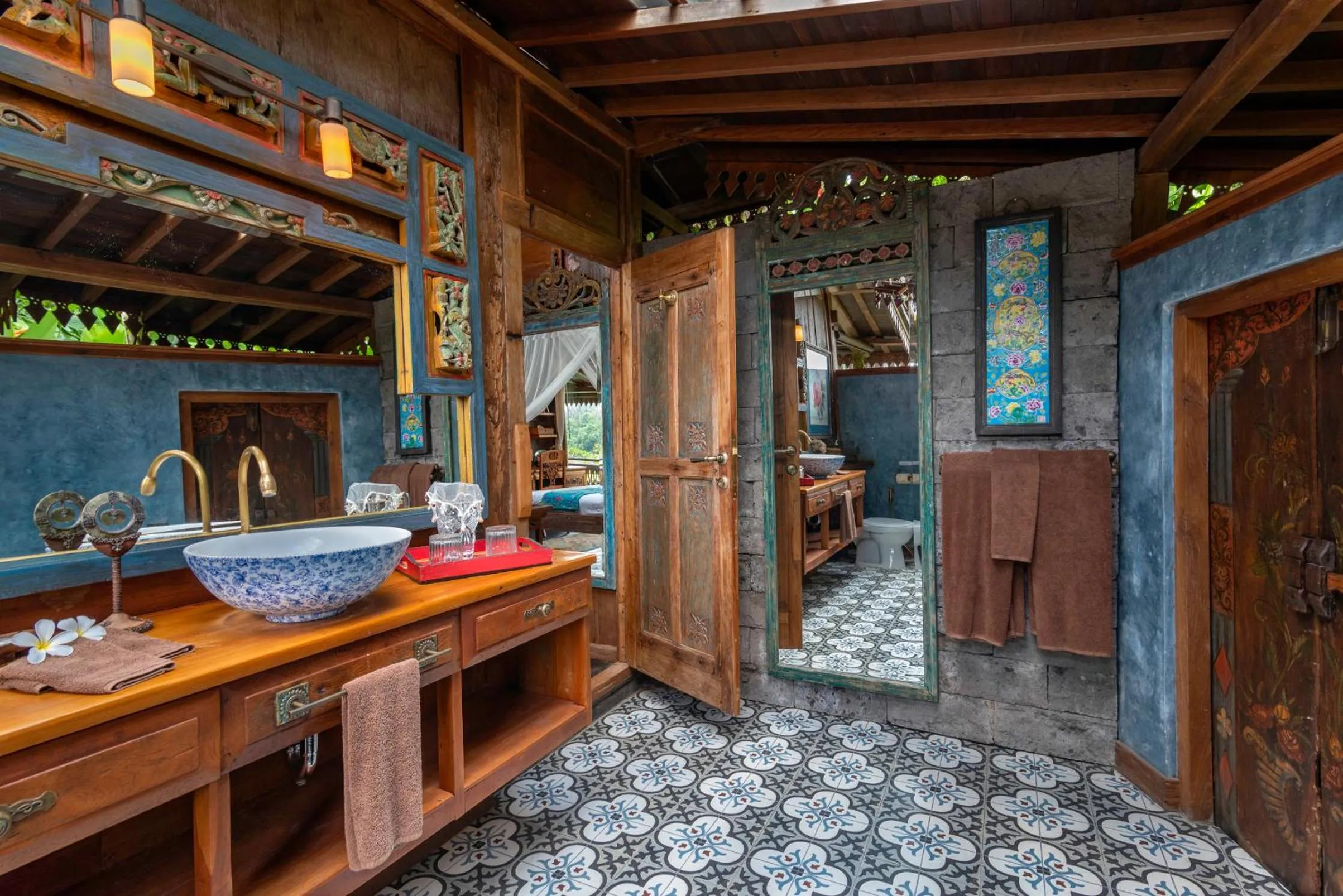Bathroom in Lumina Wellness Retreat