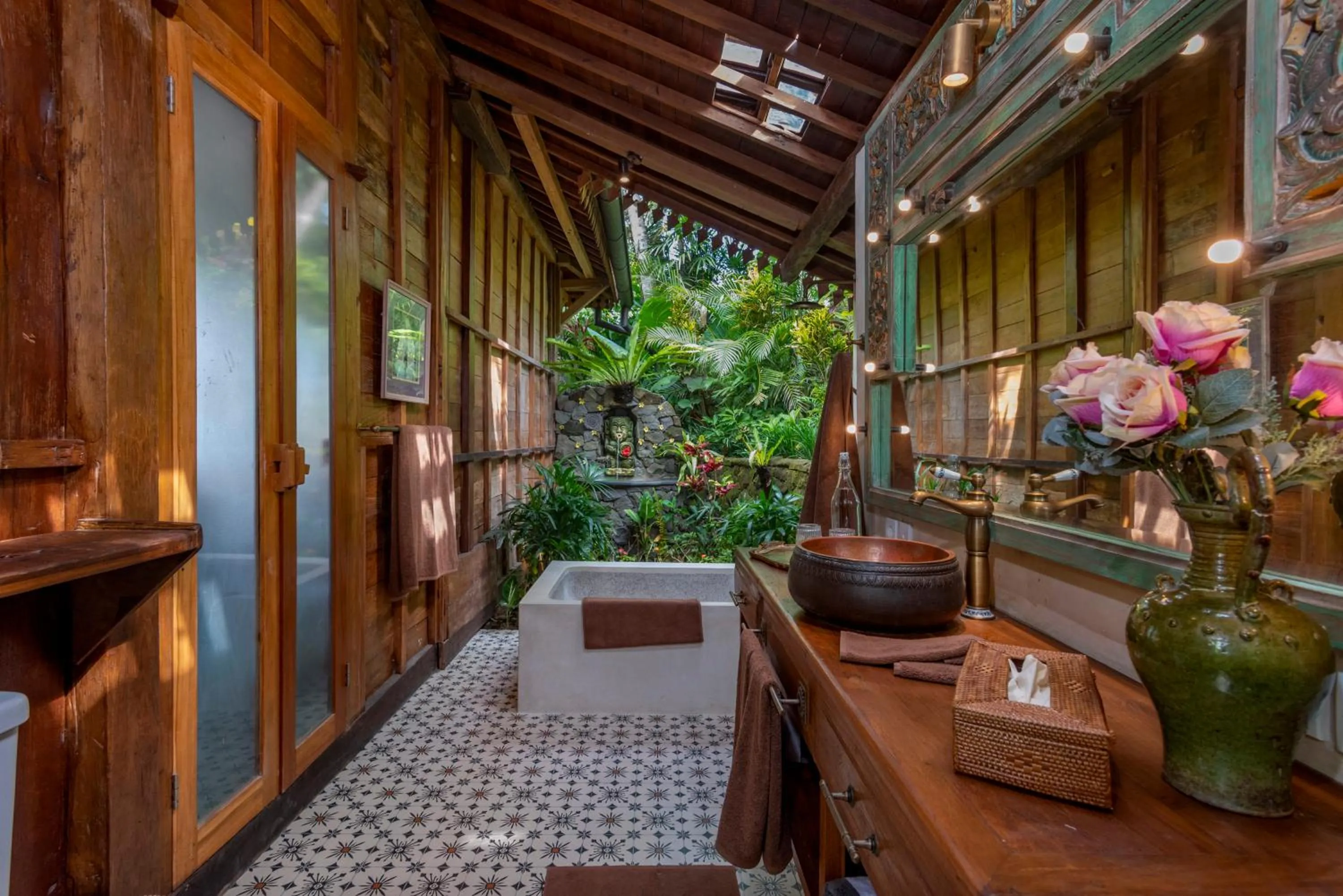 Bathroom in Lumina Wellness Retreat