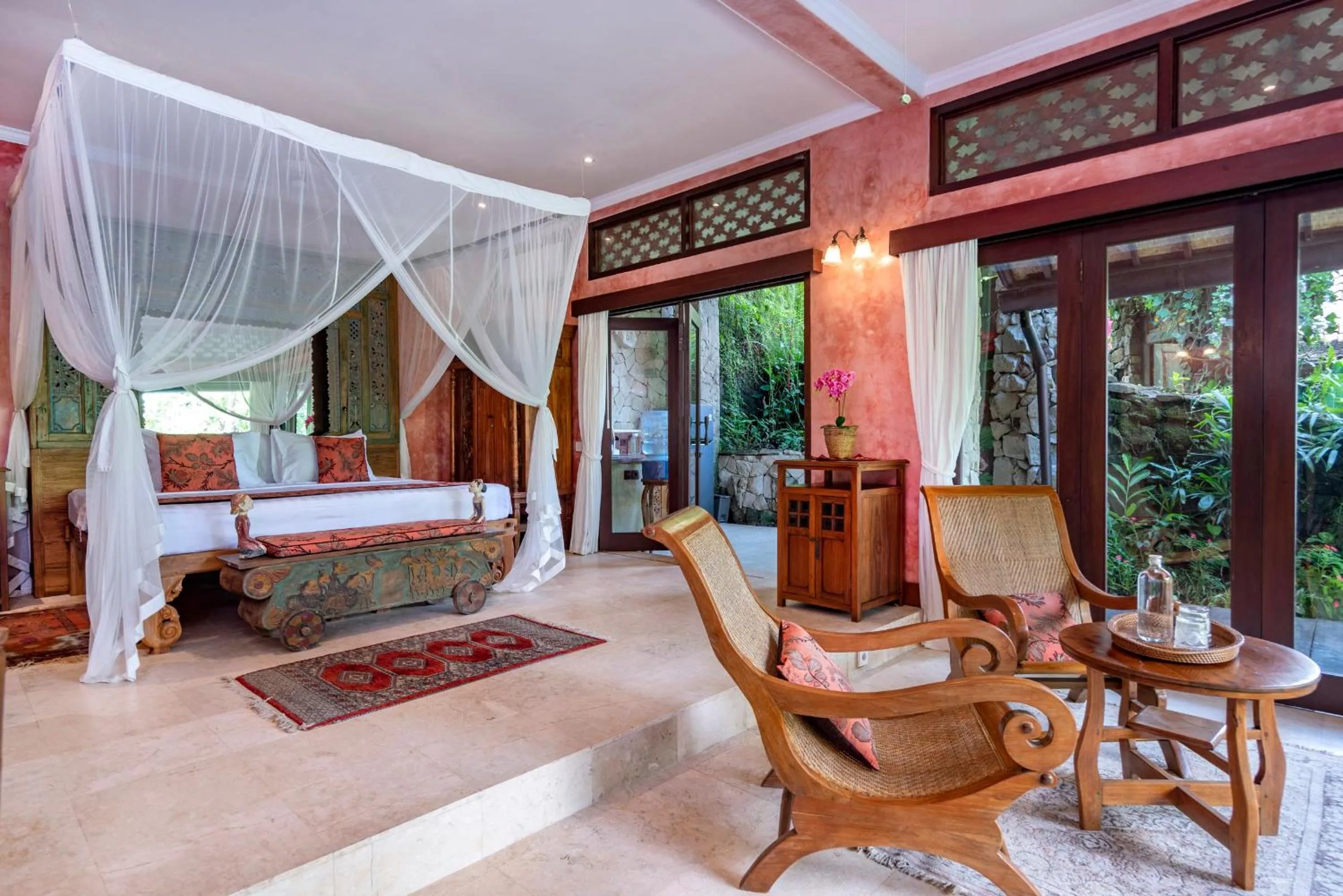 Bed in Lumina Wellness Retreat