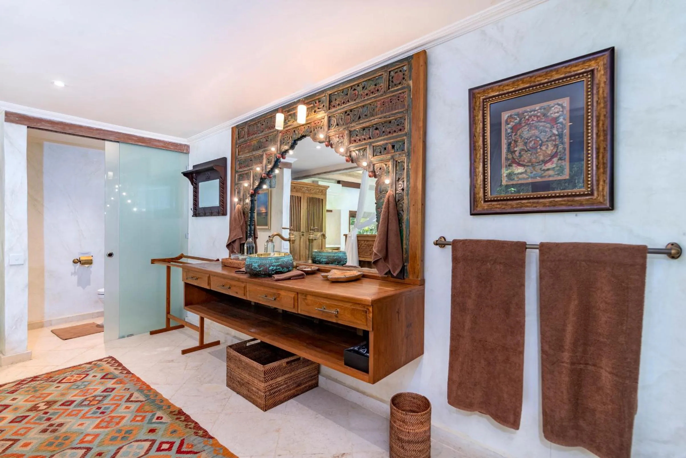 Bathroom in Lumina Wellness Retreat