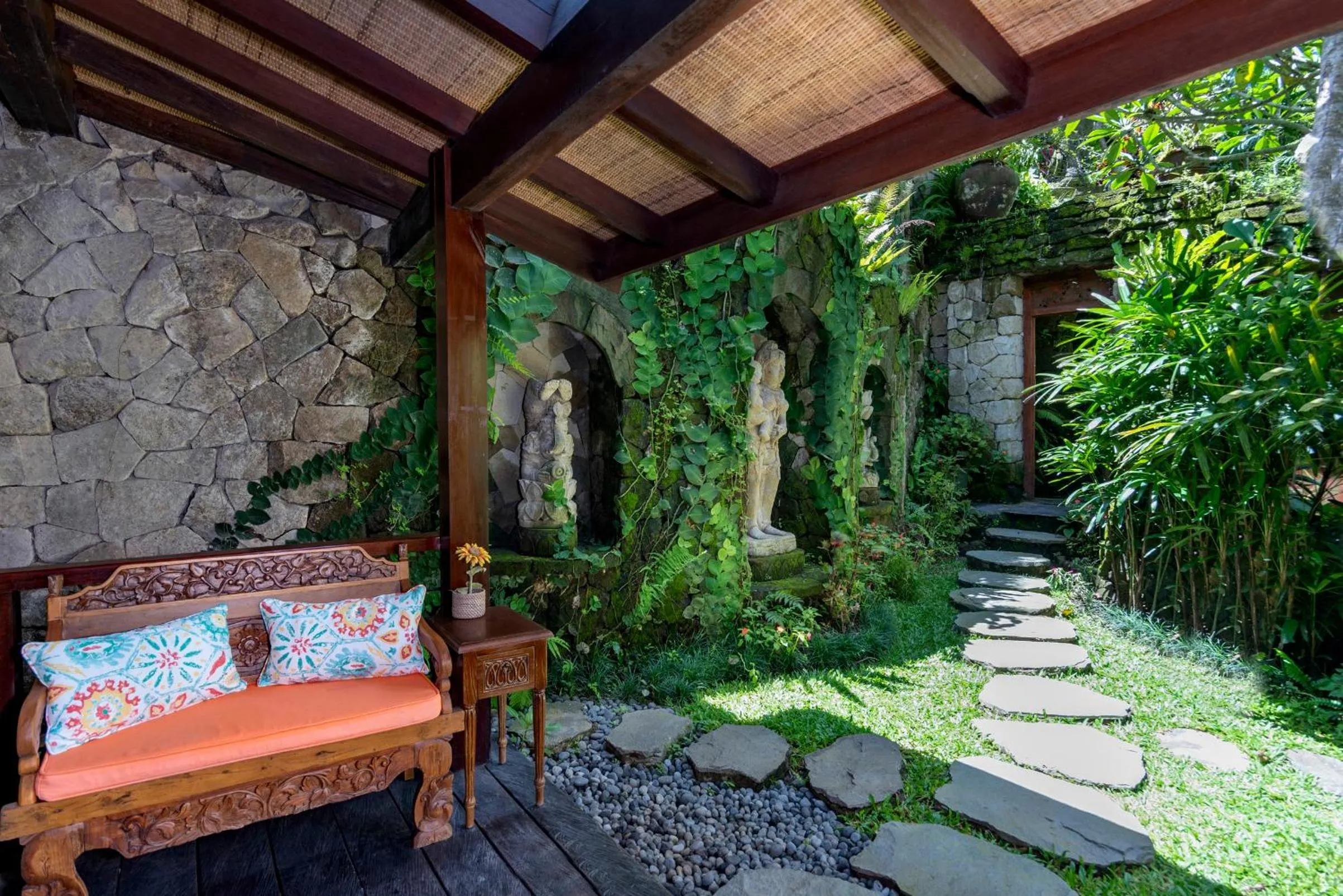 Garden in Lumina Wellness Retreat