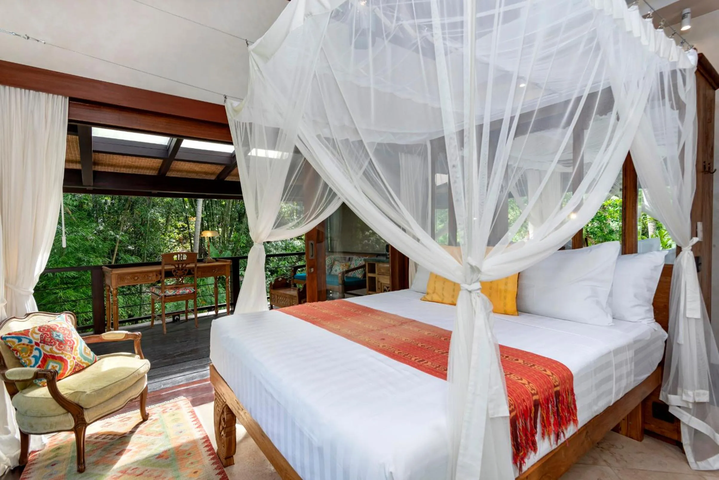 Bedroom, Bed in Lumina Wellness Retreat