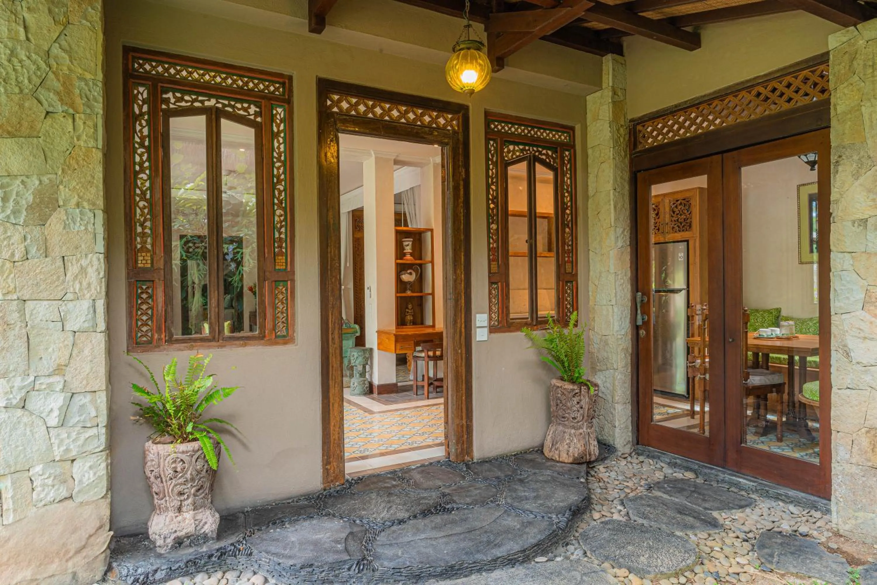 Patio in Lumina Wellness Retreat