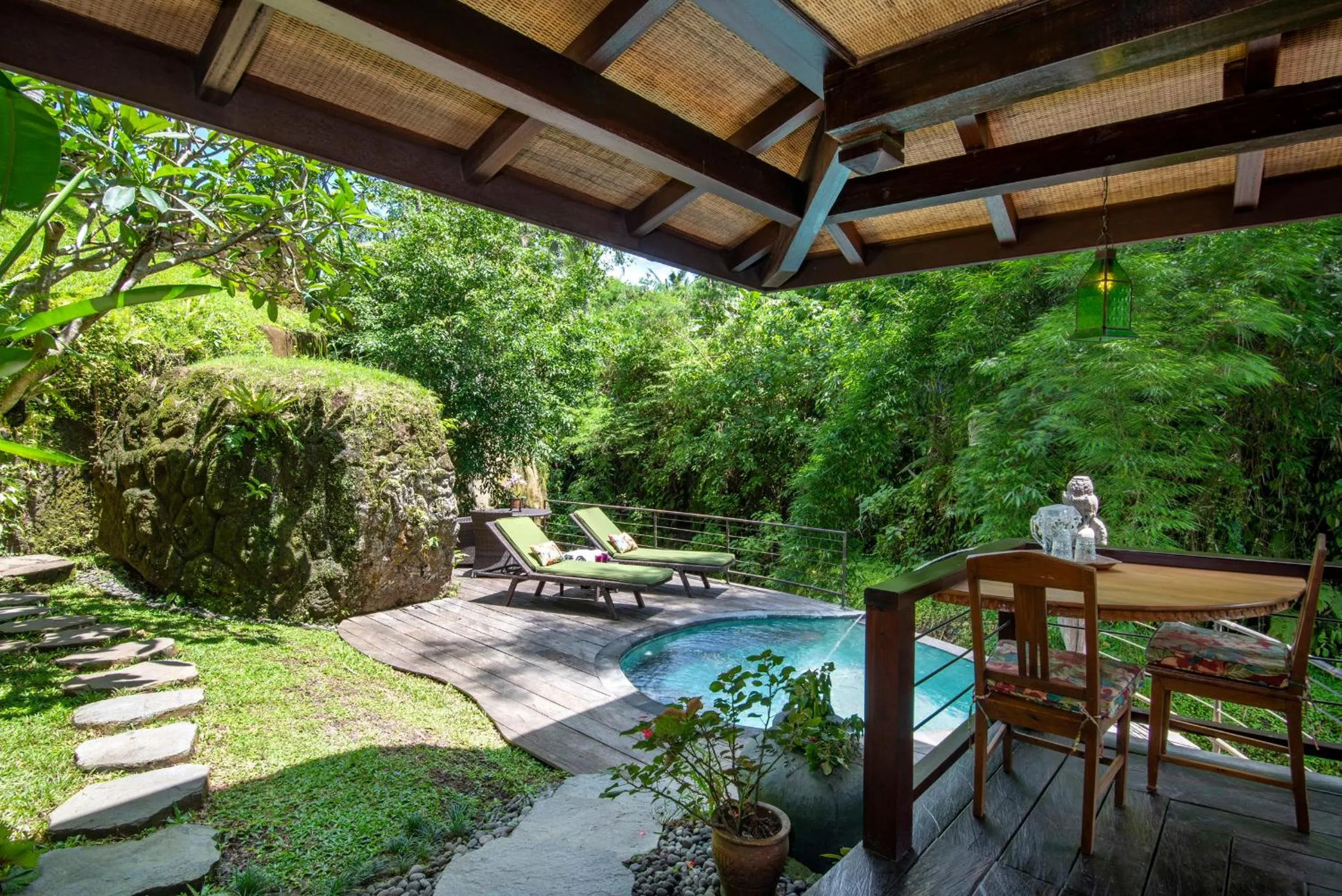 Pool view in Lumina Wellness Retreat
