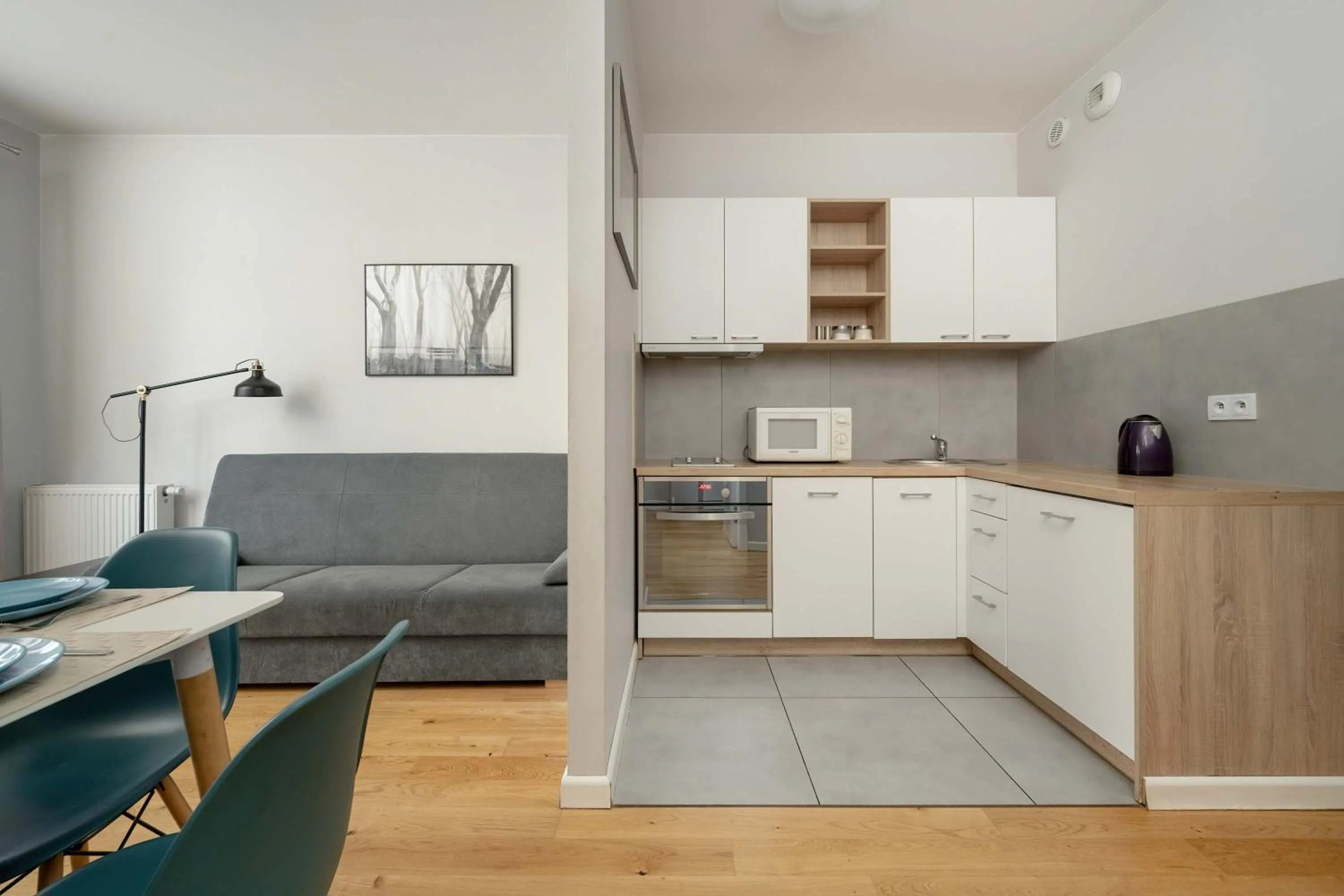 Kitchen or kitchenette in Jesionowa 37 Elegancki Apartament i Parking by Noclegi Renters