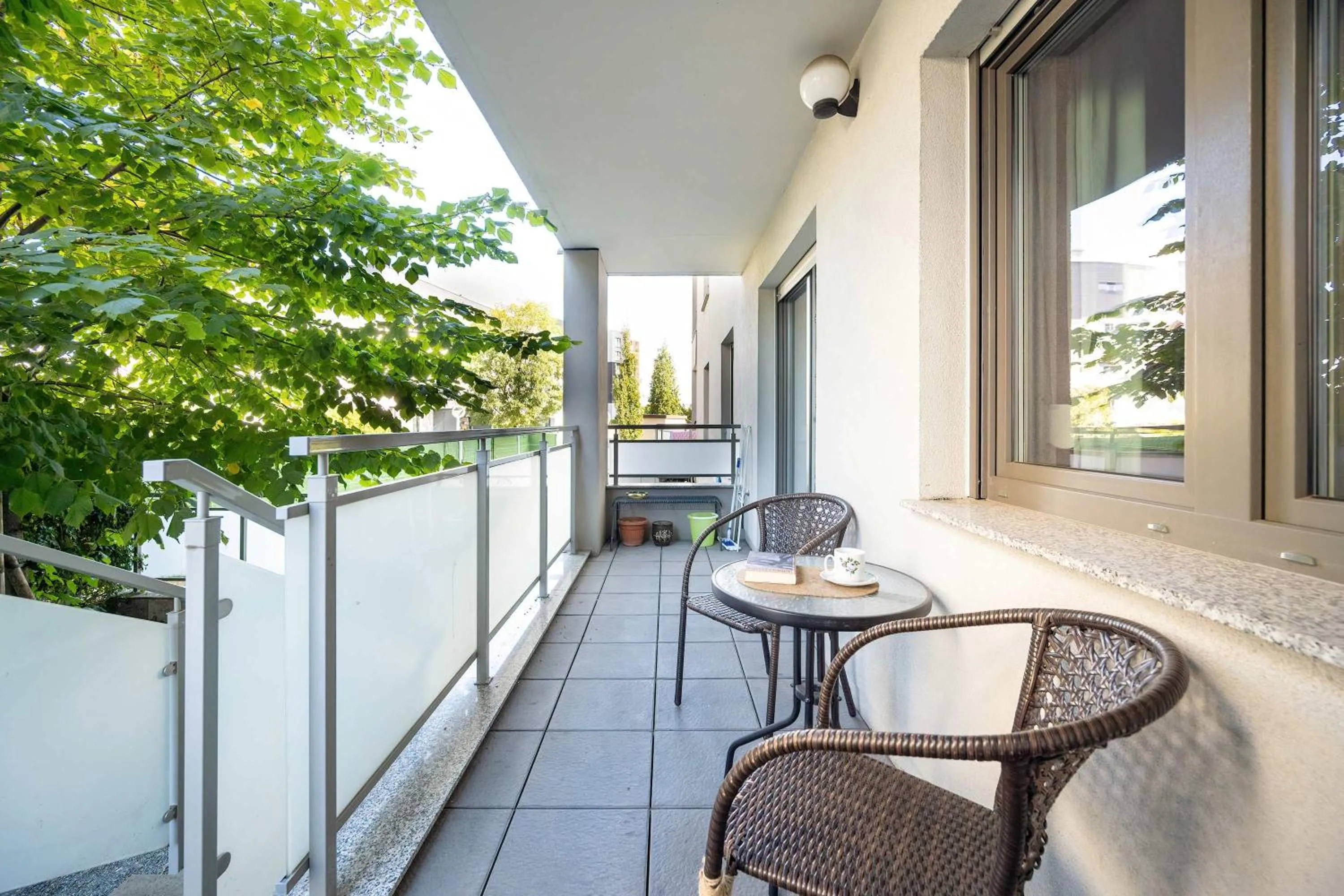 Balcony/Terrace in Jesionowa 37 Elegancki Apartament i Parking by Noclegi Renters
