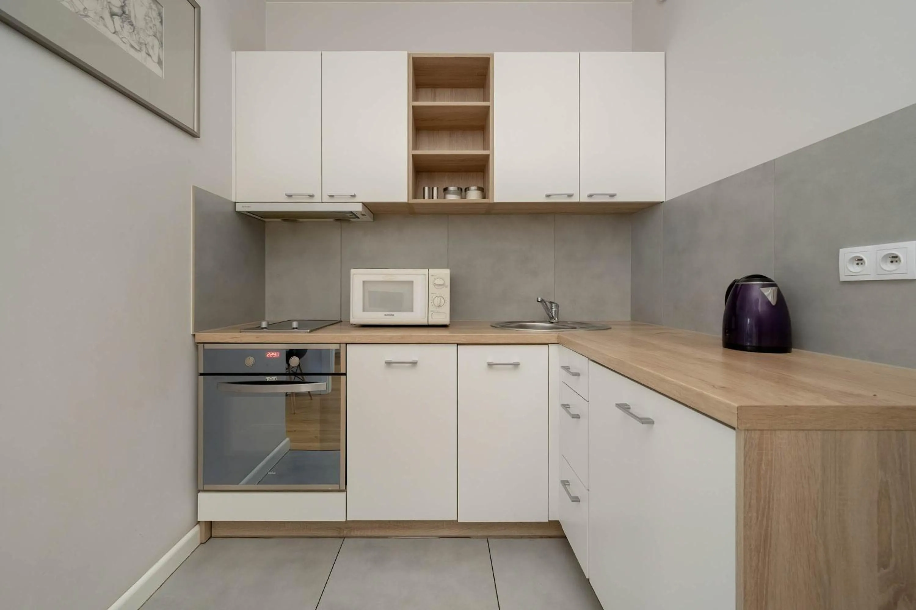 Kitchen or kitchenette in Jesionowa 37 Elegancki Apartament i Parking by Noclegi Renters