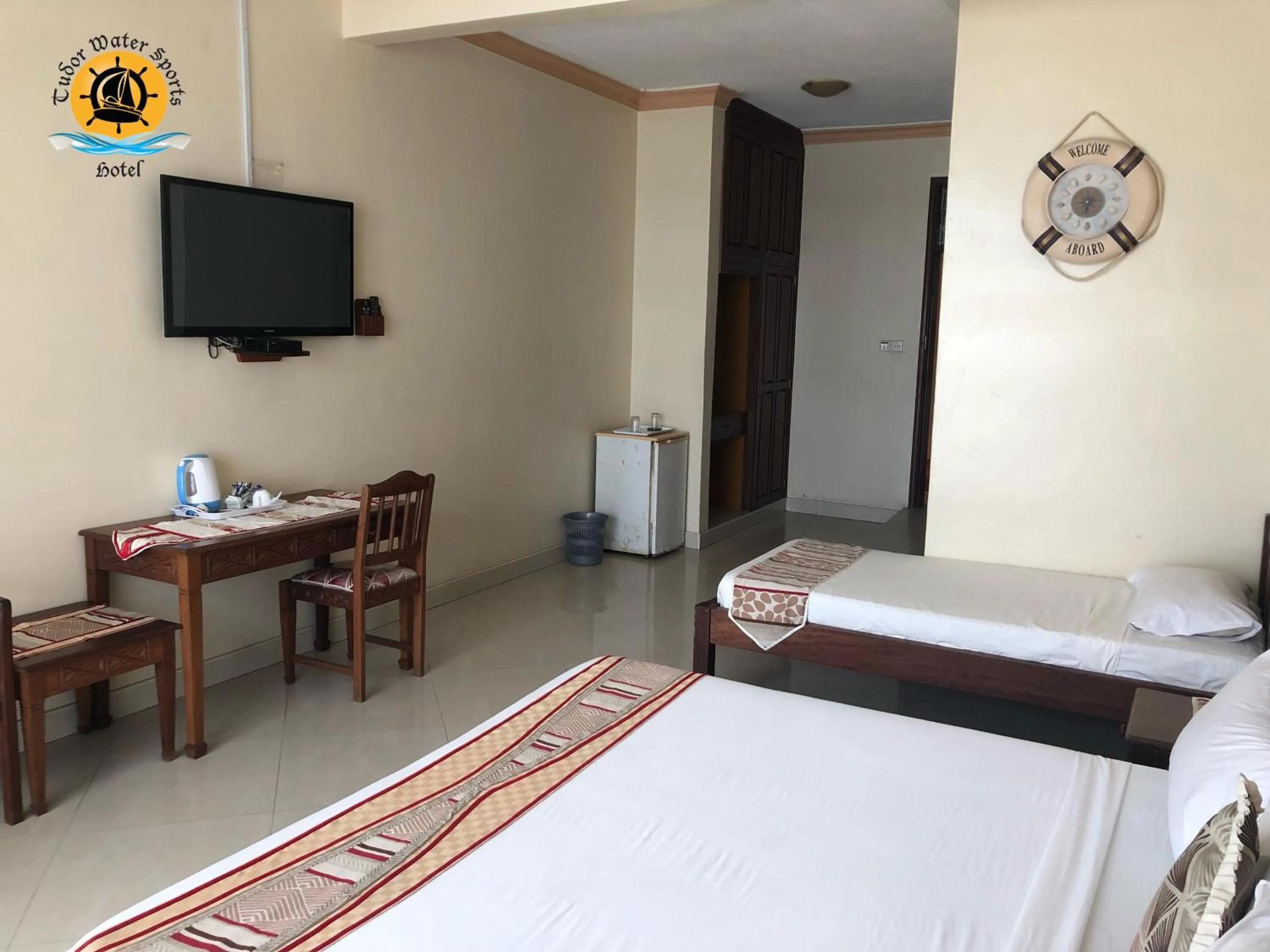 Property building, Bed in Tudor Water Sports Hotel