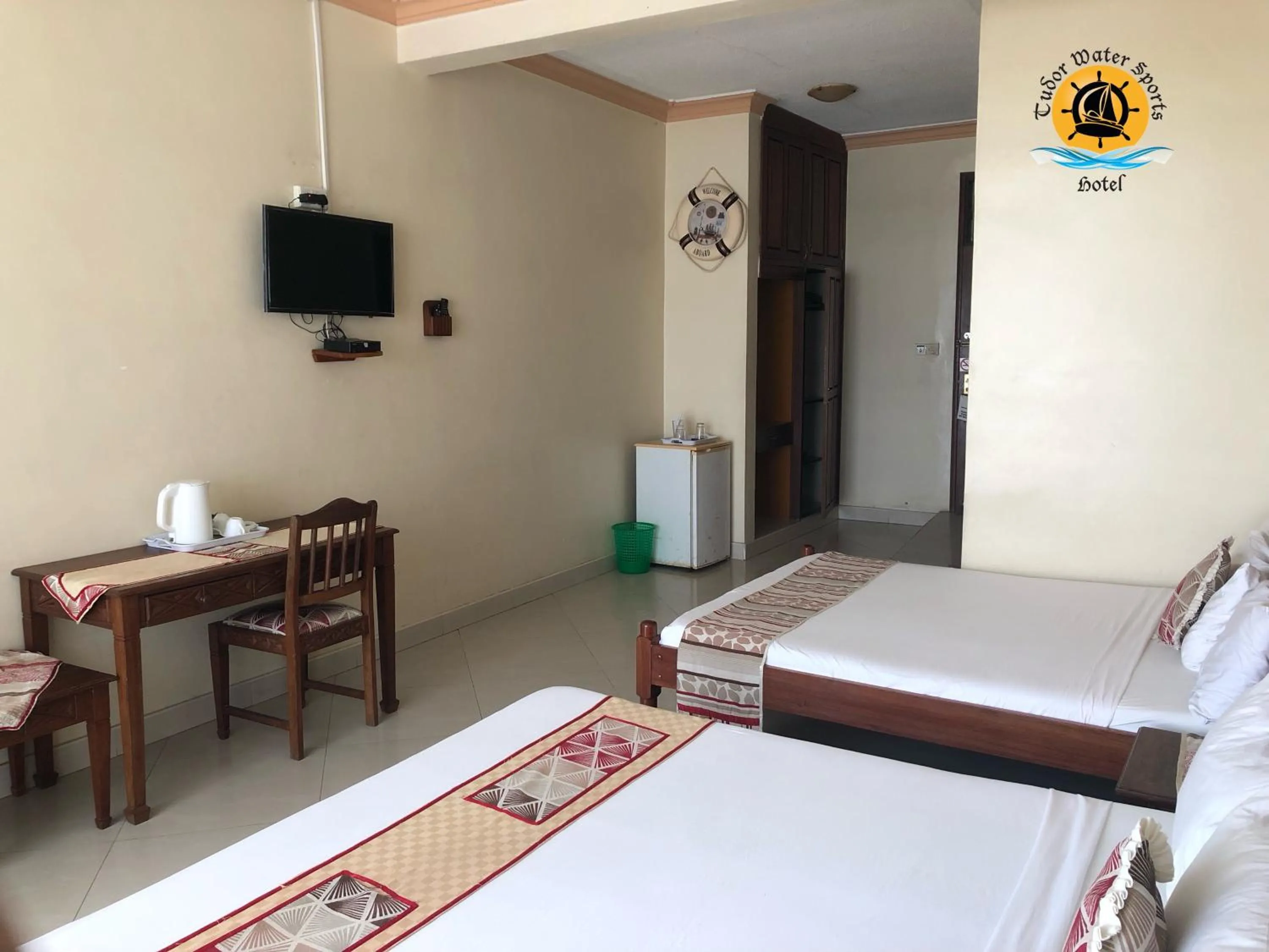 Property building, Bed in Tudor Water Sports Hotel