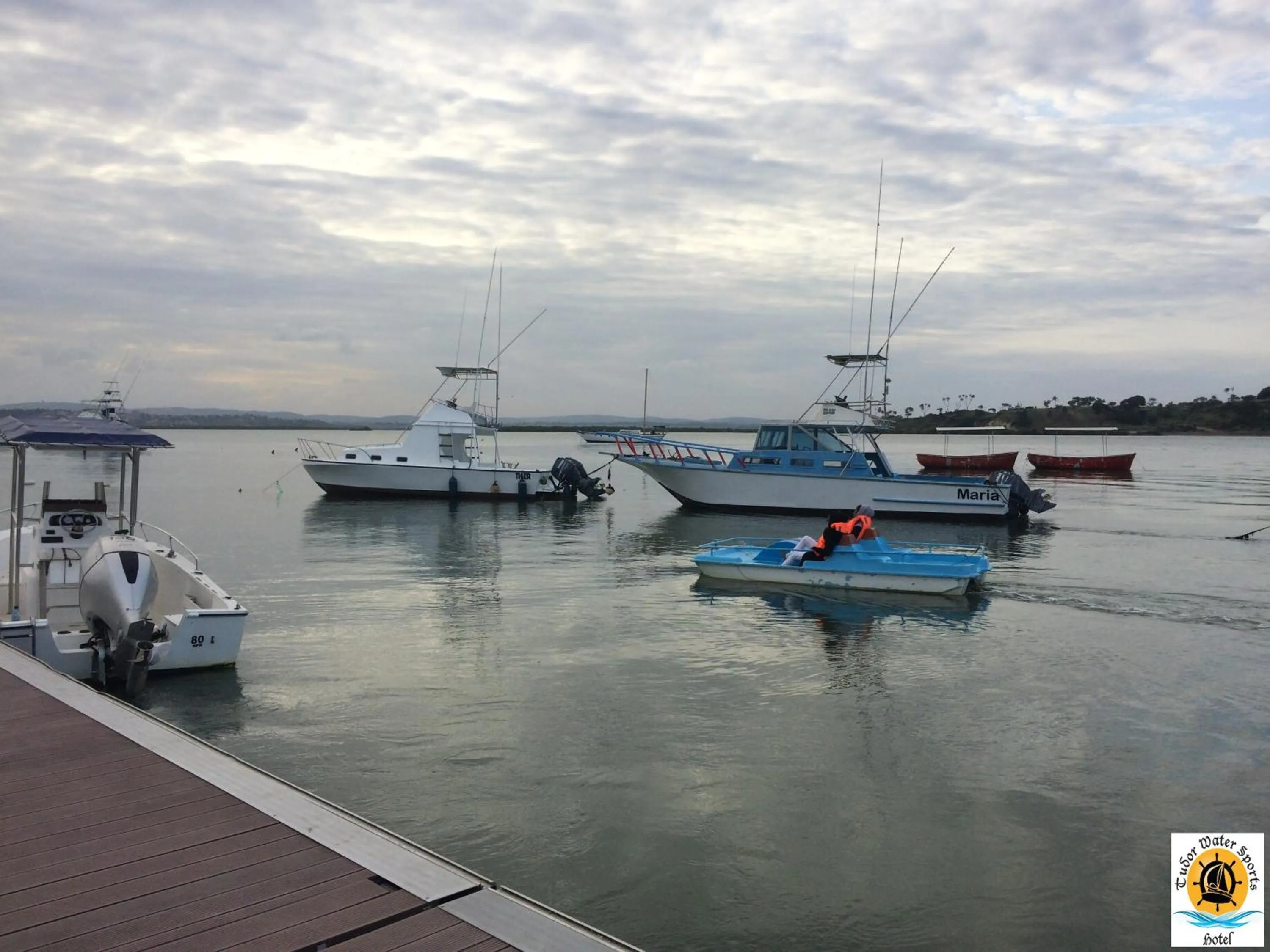 Sea view in Tudor Water Sports Hotel