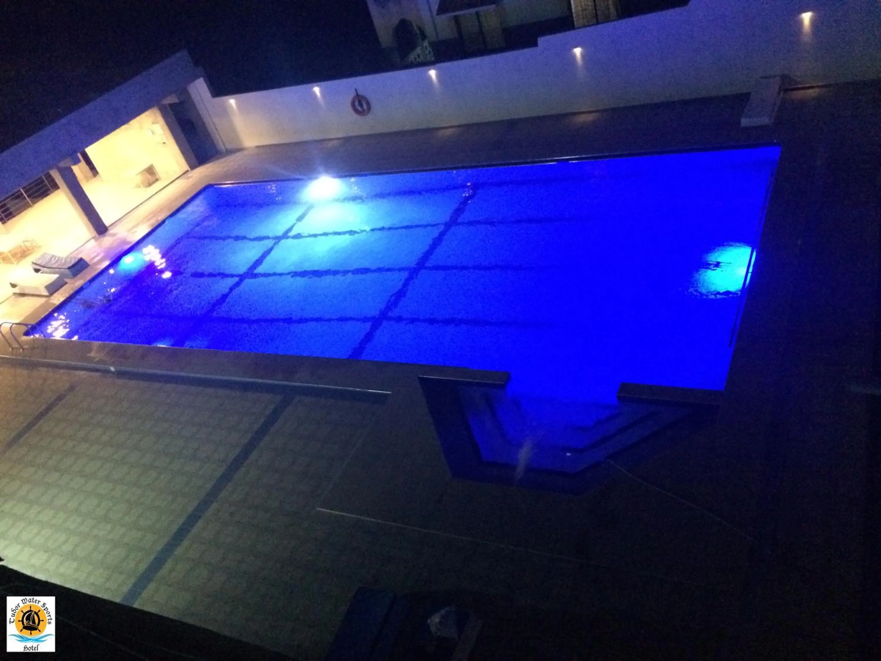 Decorative detail in Tudor Water Sports Hotel