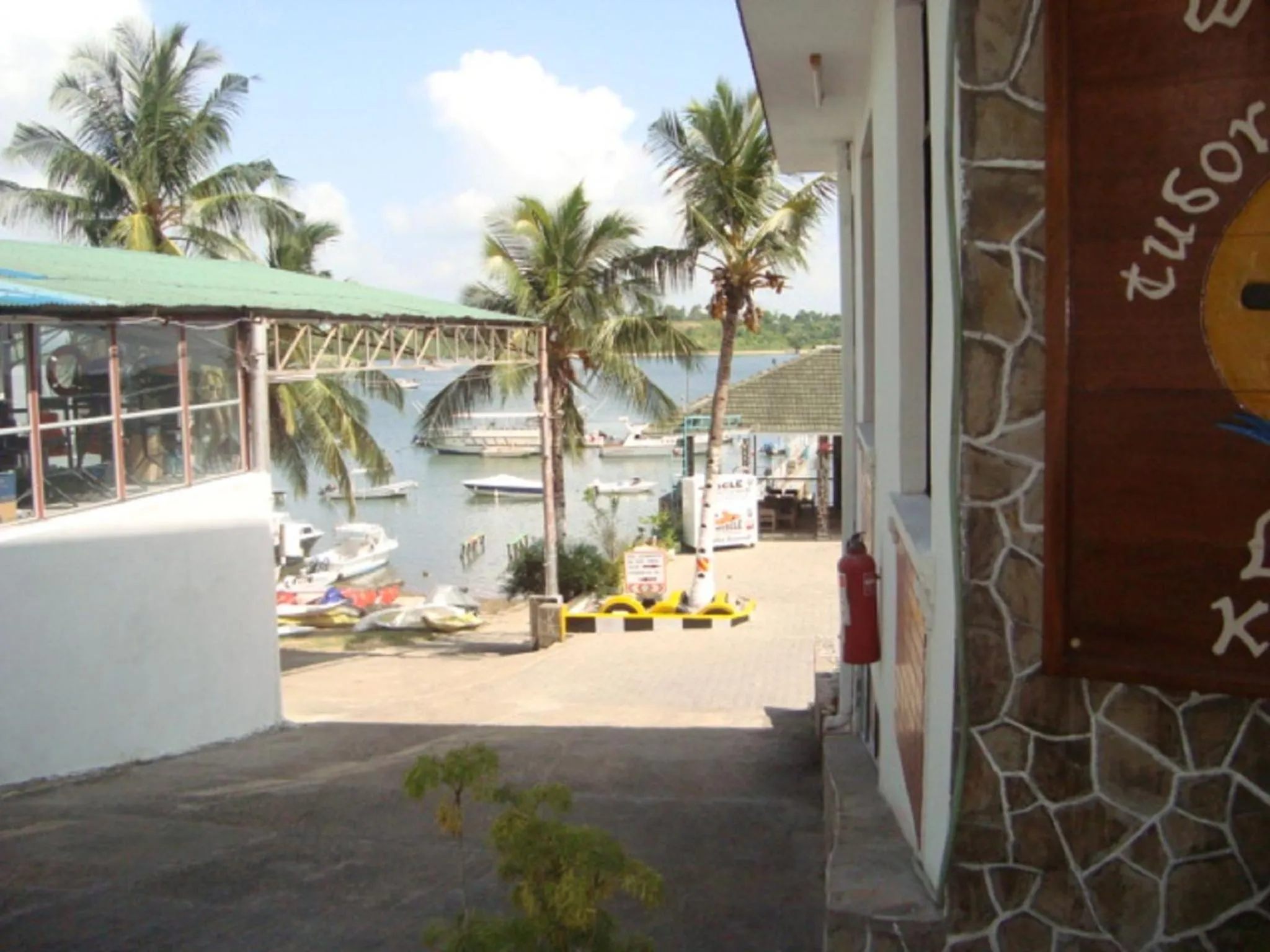 Facade/entrance in Tudor Water Sports Hotel