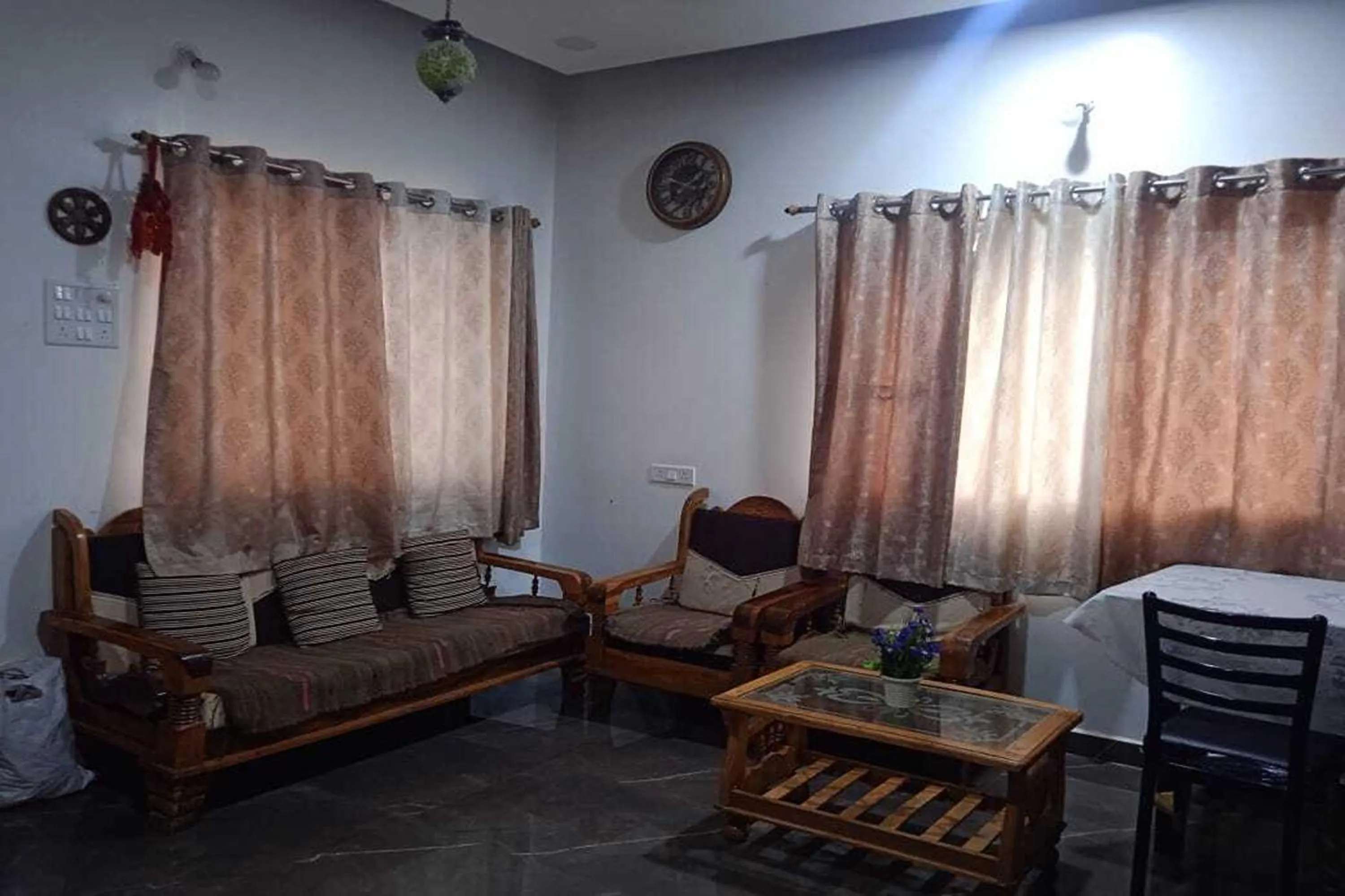 Lobby or reception in Vighnaharta Villa