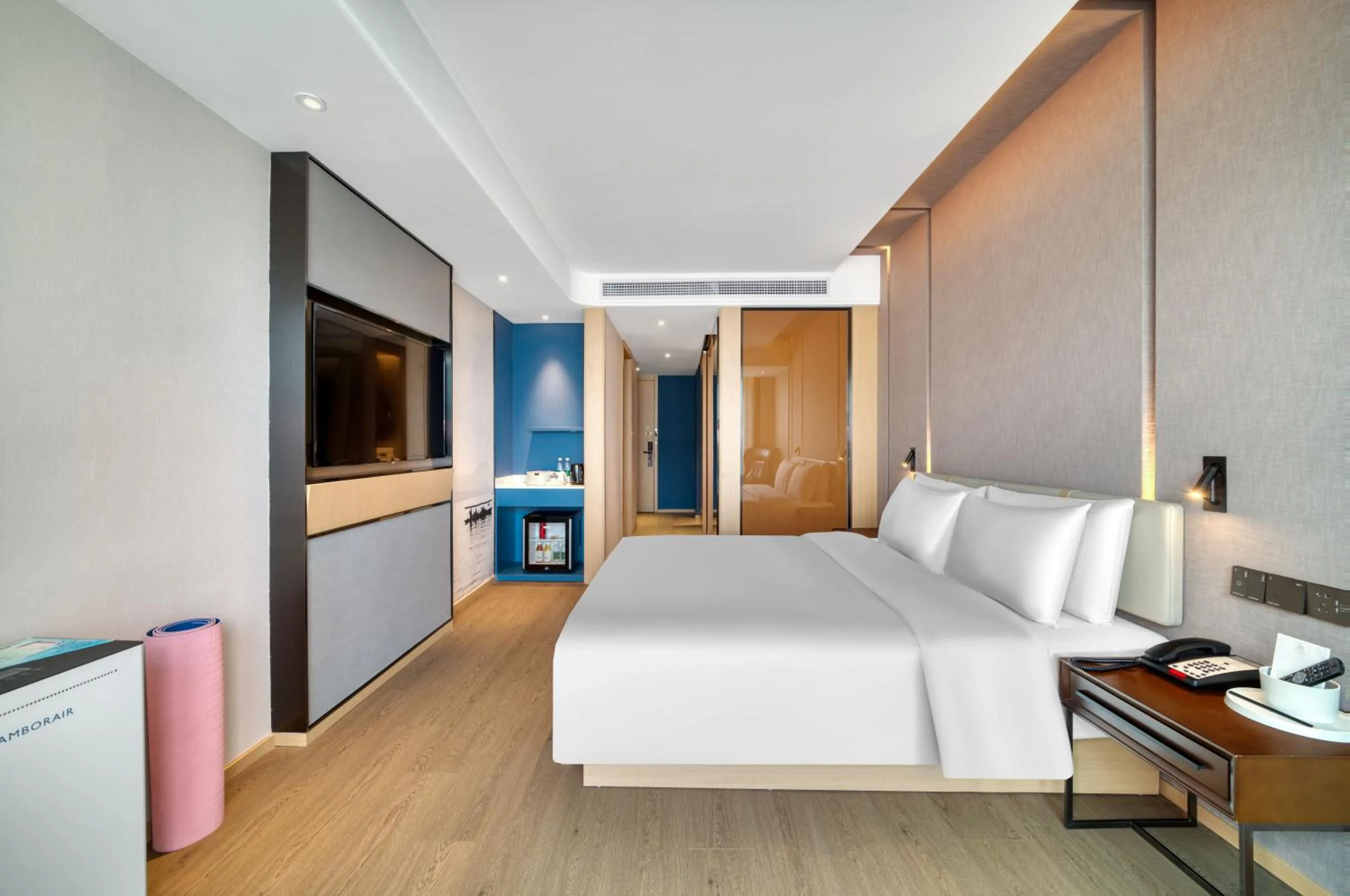 Property building, Bed in Atour Hotel Hangzhou Xixi Vally Tianmushan Road