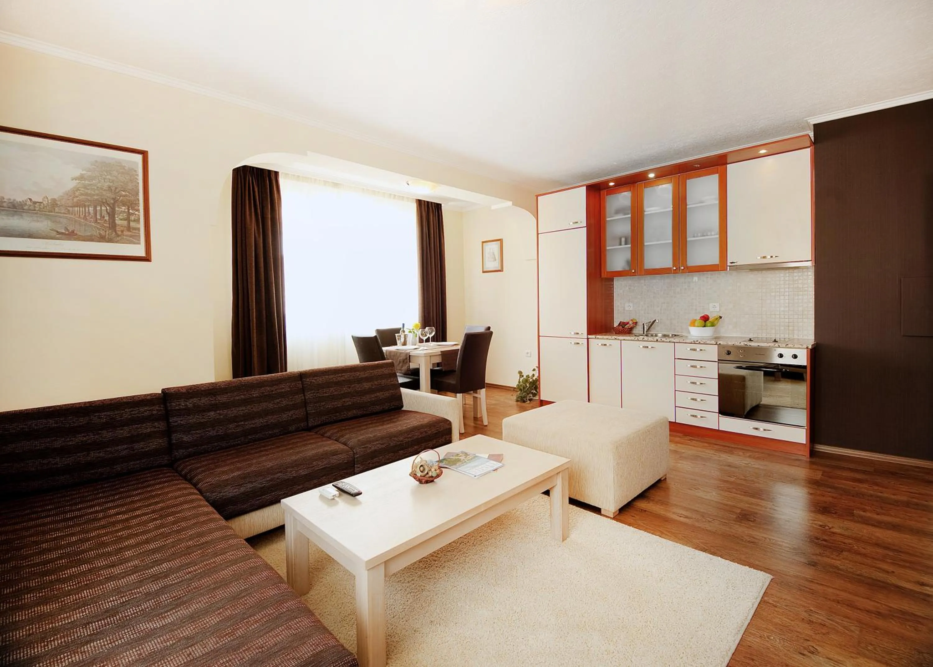 Living room in Apartments Carrera