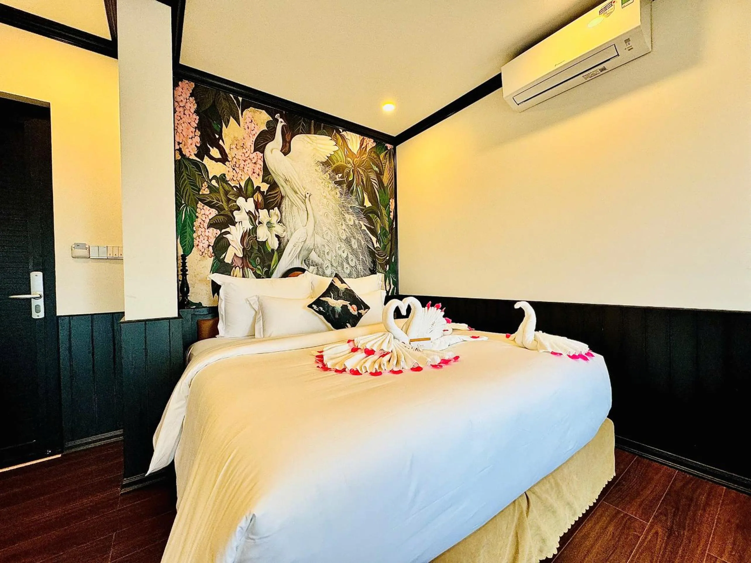 Photo of the whole room, Bed in The ORCHID PREMIUM Hotel