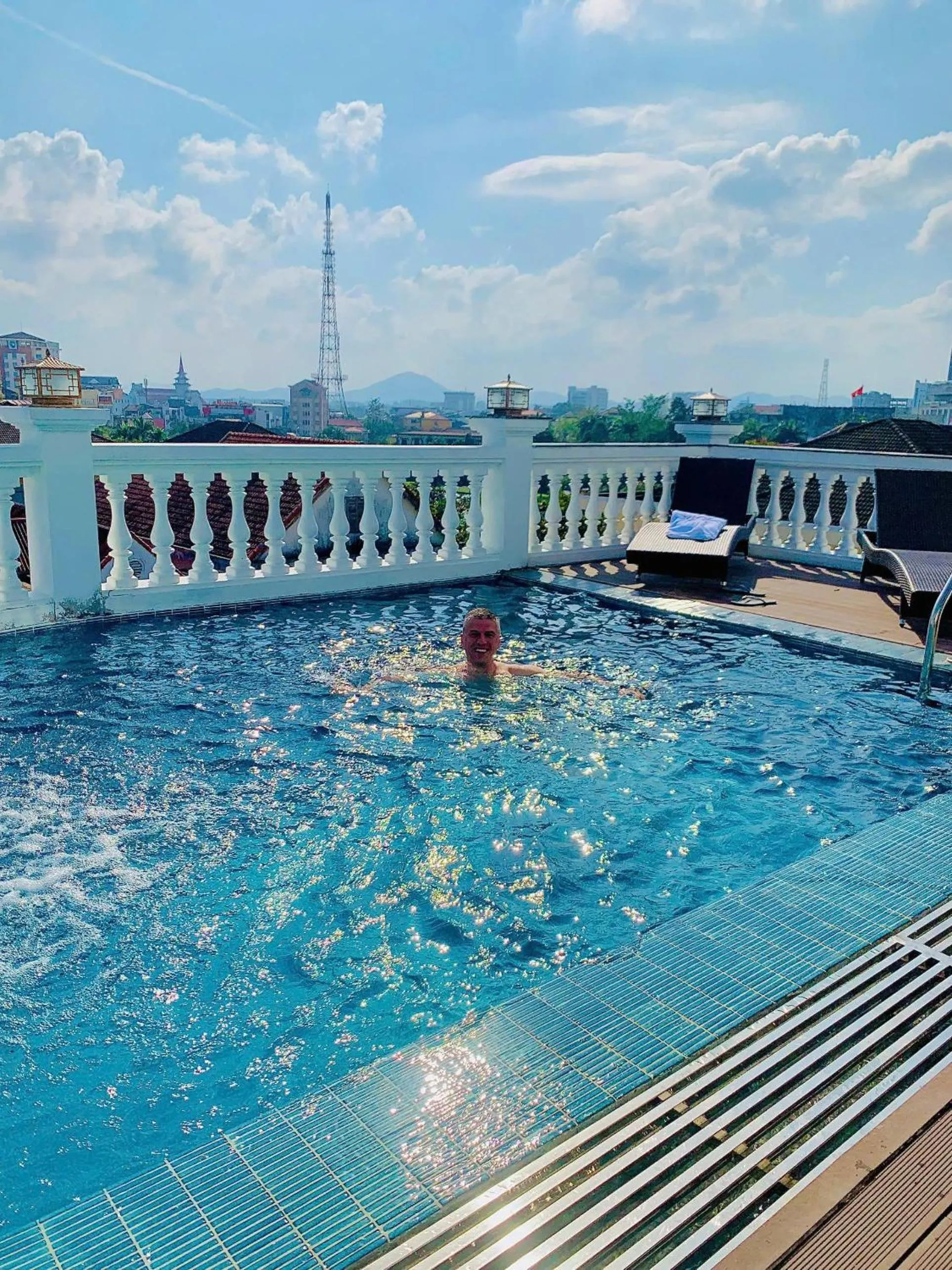 Swimming pool in The ORCHID PREMIUM Hotel