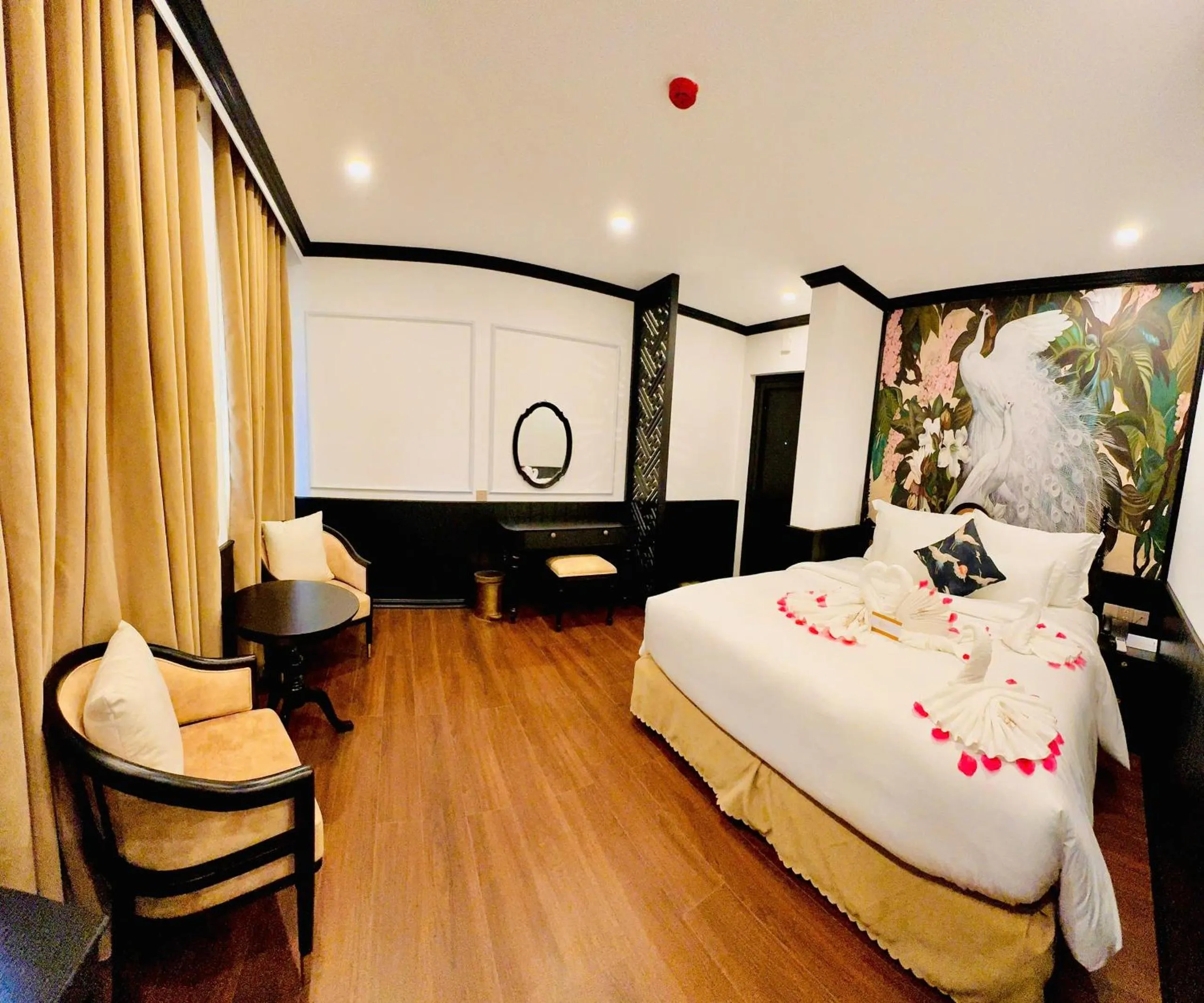 Photo of the whole room, Bed in The ORCHID PREMIUM Hotel