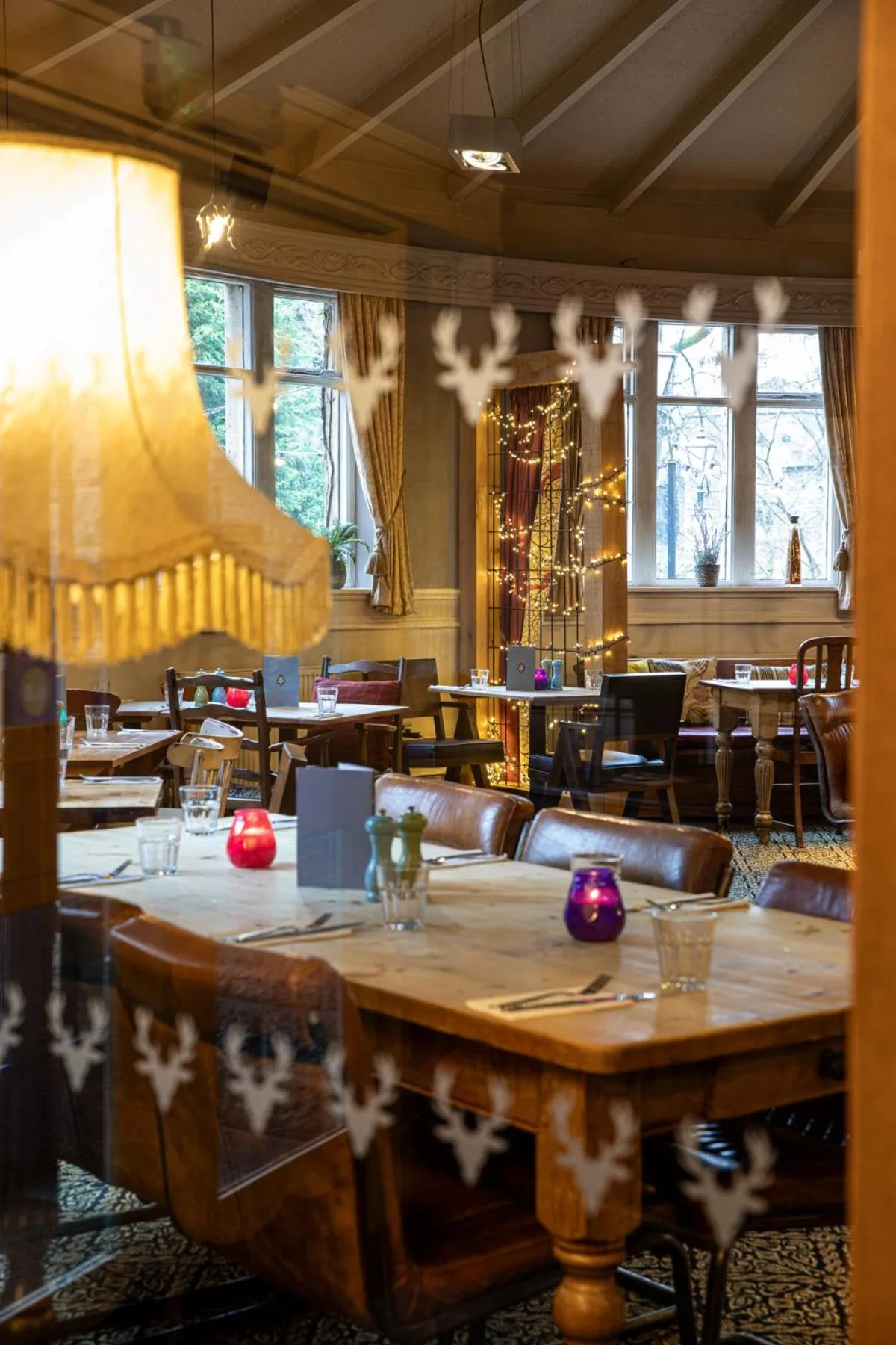 Dining area in The Devonshire Arms