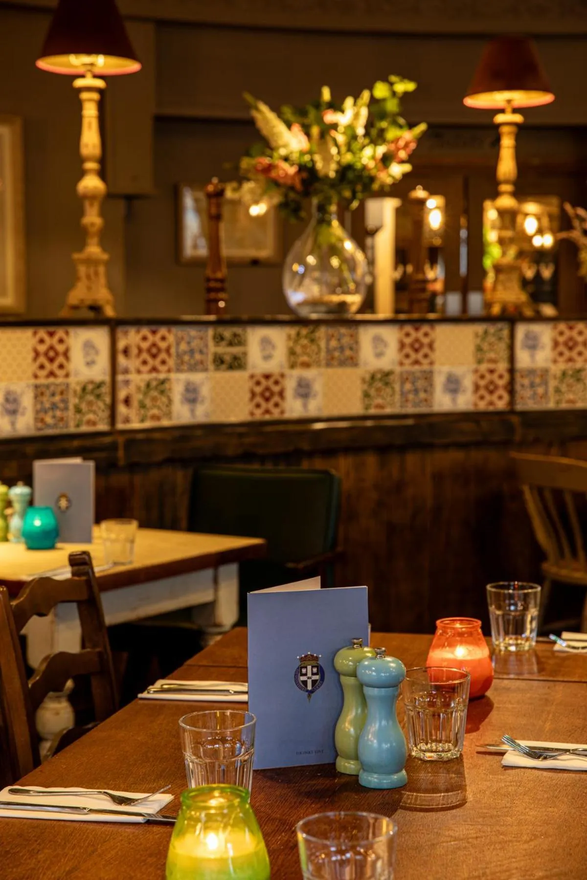 Dining area in The Devonshire Arms