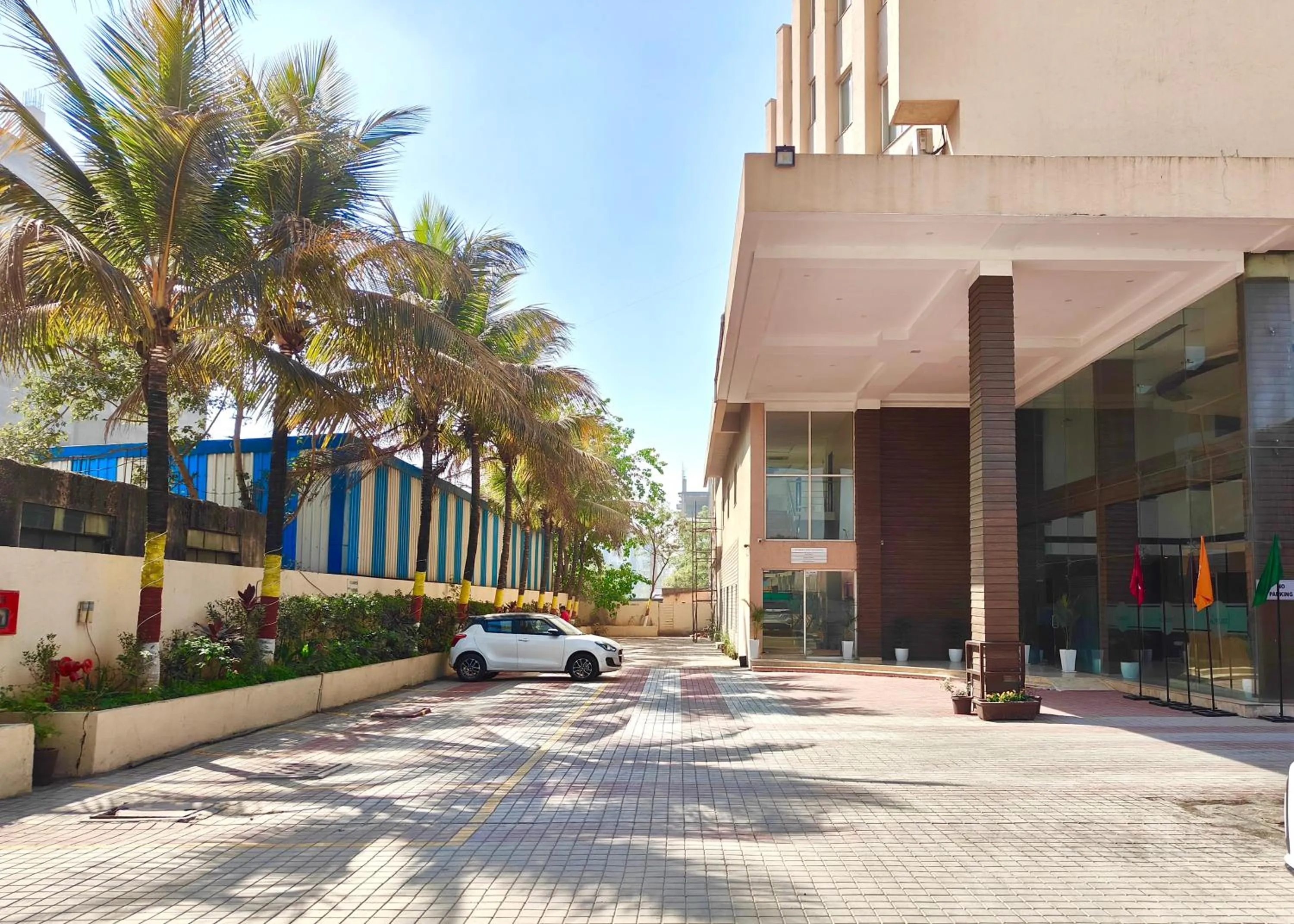 Property building in The Altruist Hotel Kharadi