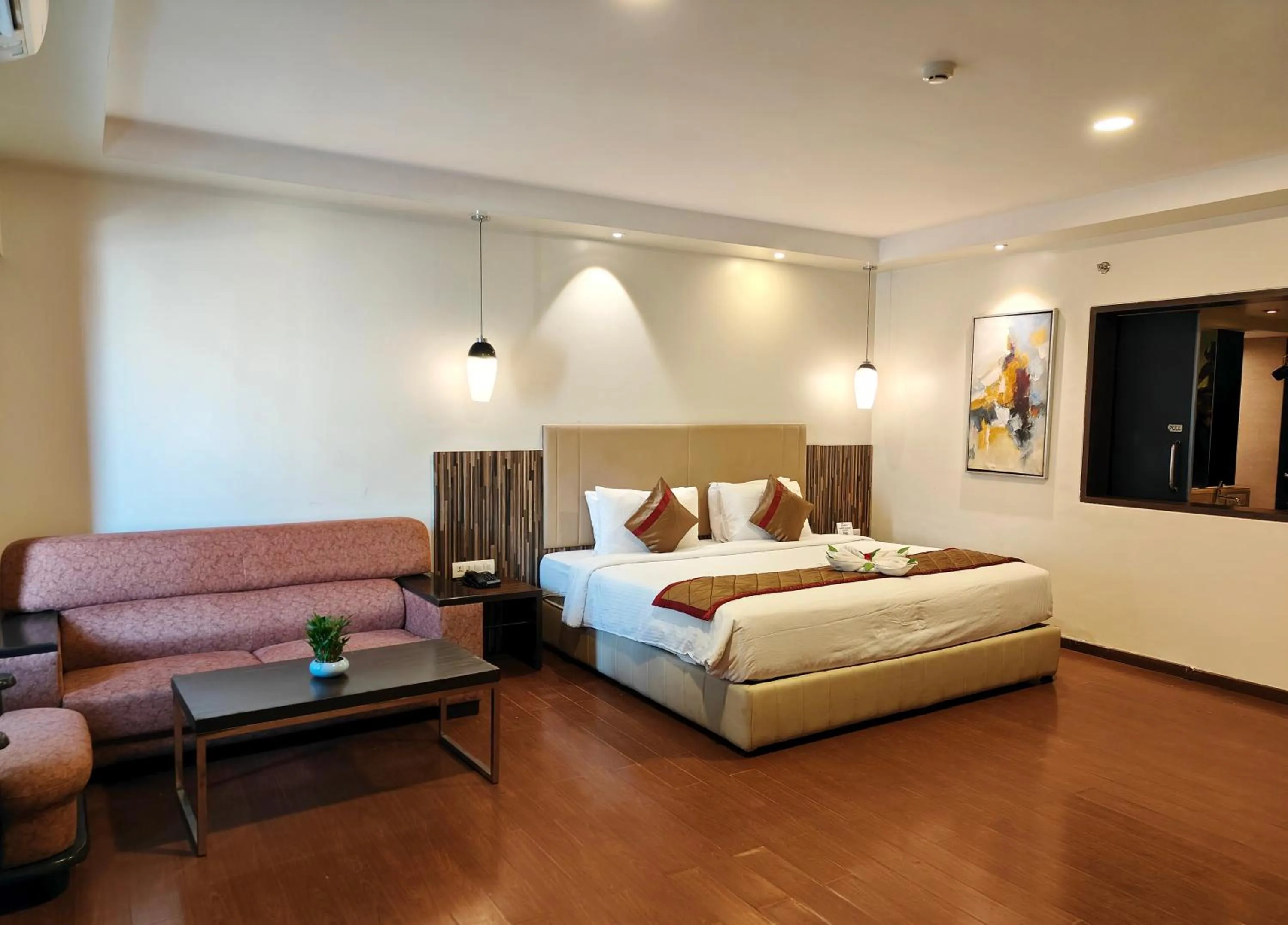 Bedroom, Bed in The Altruist Hotel Kharadi