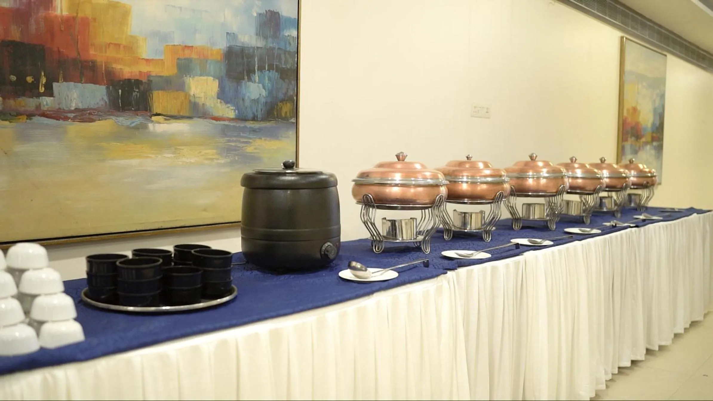 Buffet breakfast in The Altruist Hotel Kharadi