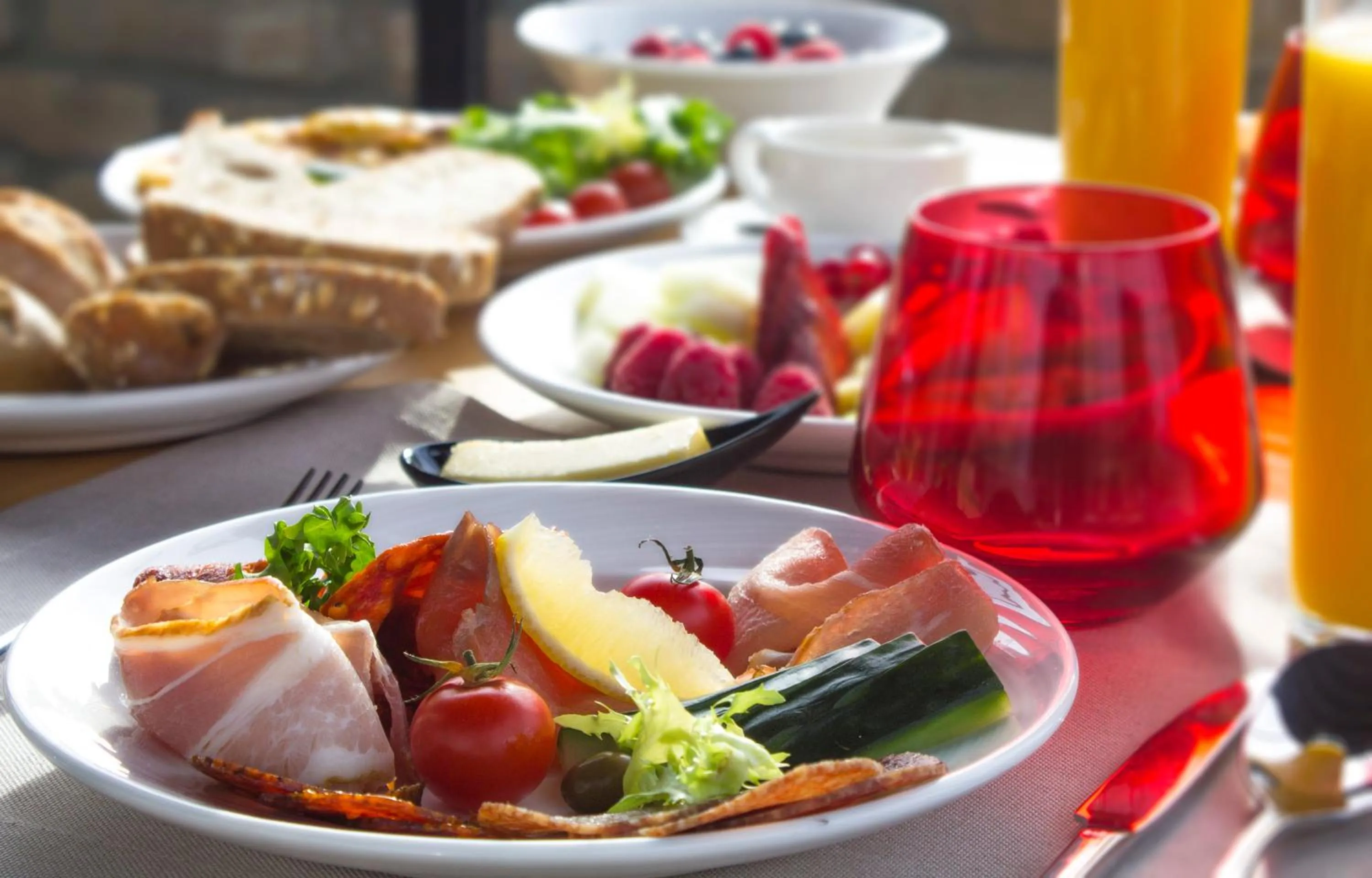 Buffet breakfast in Aria Hotel Budapest by Library Hotel Collection