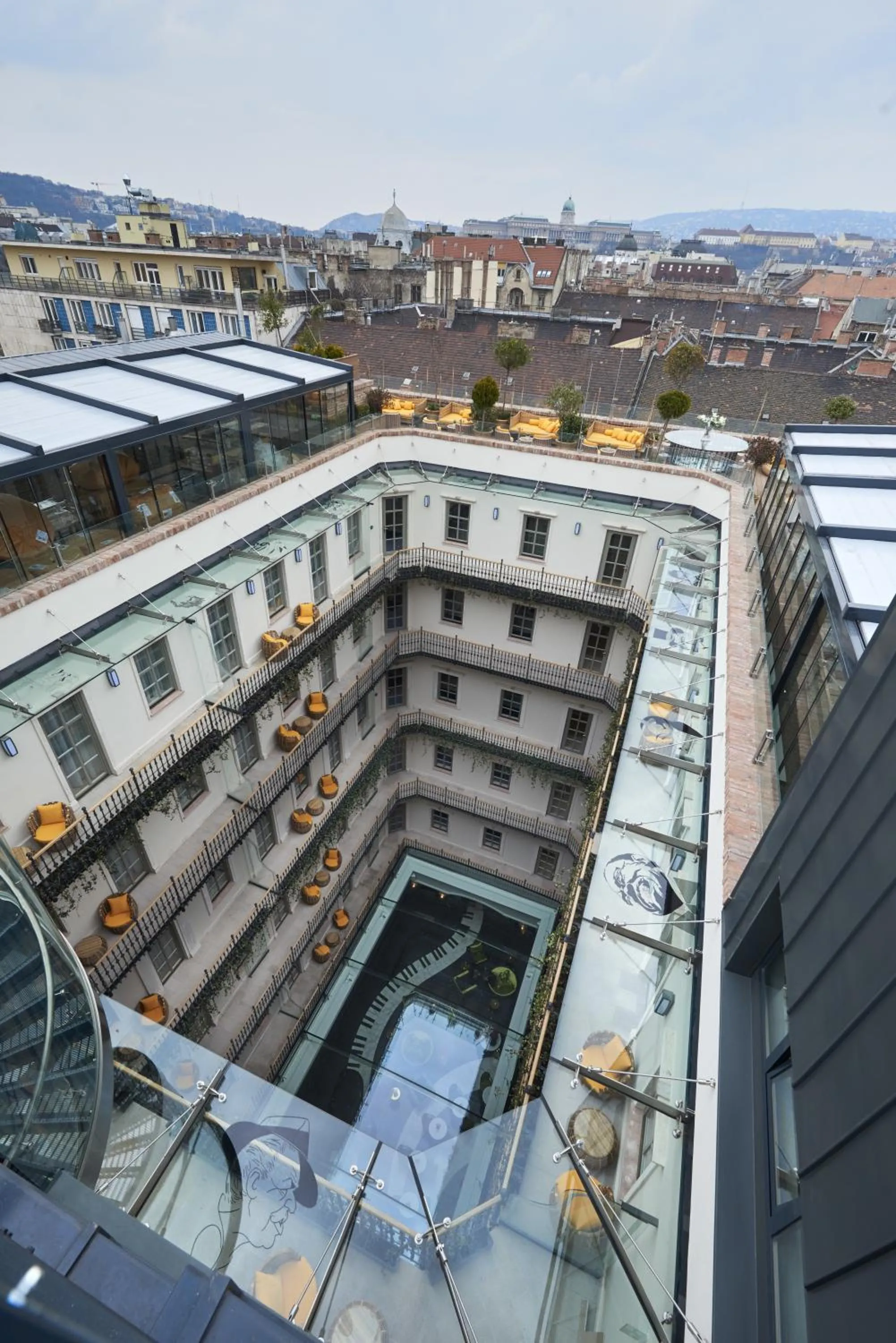 Property building in Aria Hotel Budapest by Library Hotel Collection