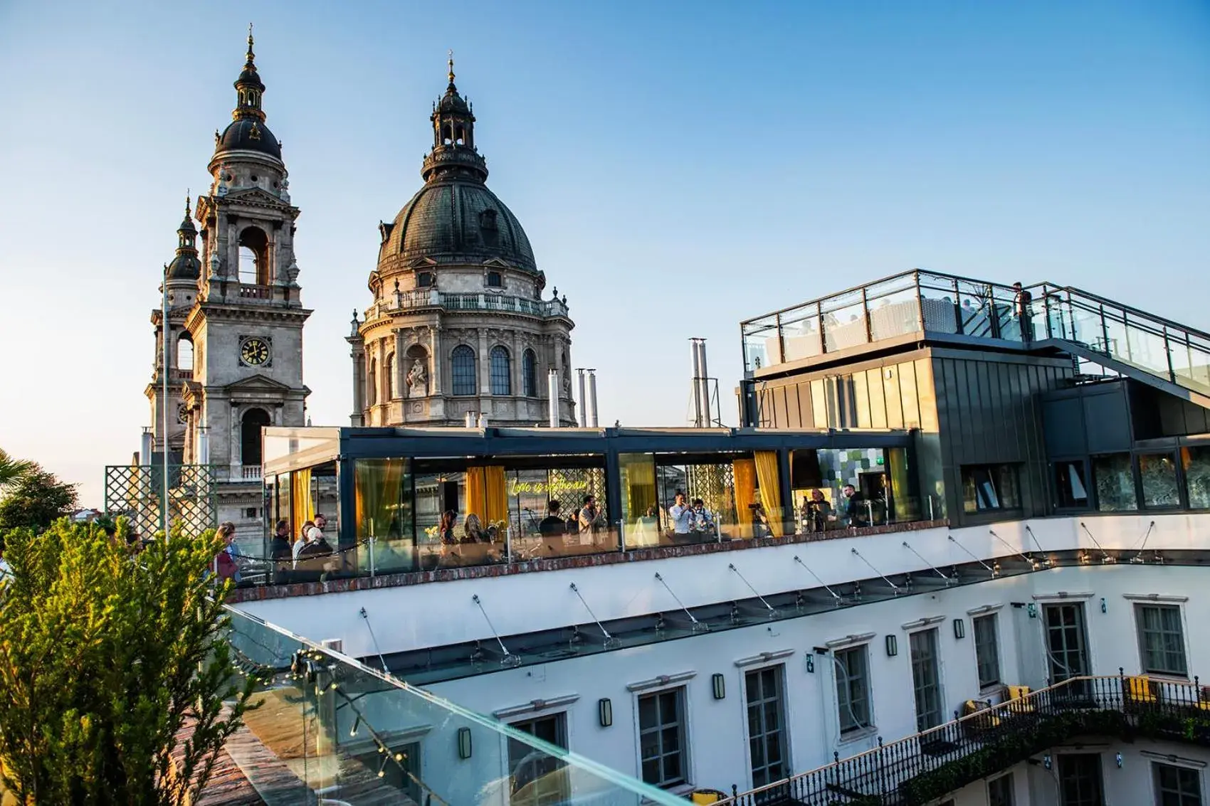 View (from property/room) in Aria Hotel Budapest by Library Hotel Collection View (from property/room) in Aria Hotel Budapest by Library Hotel Collection