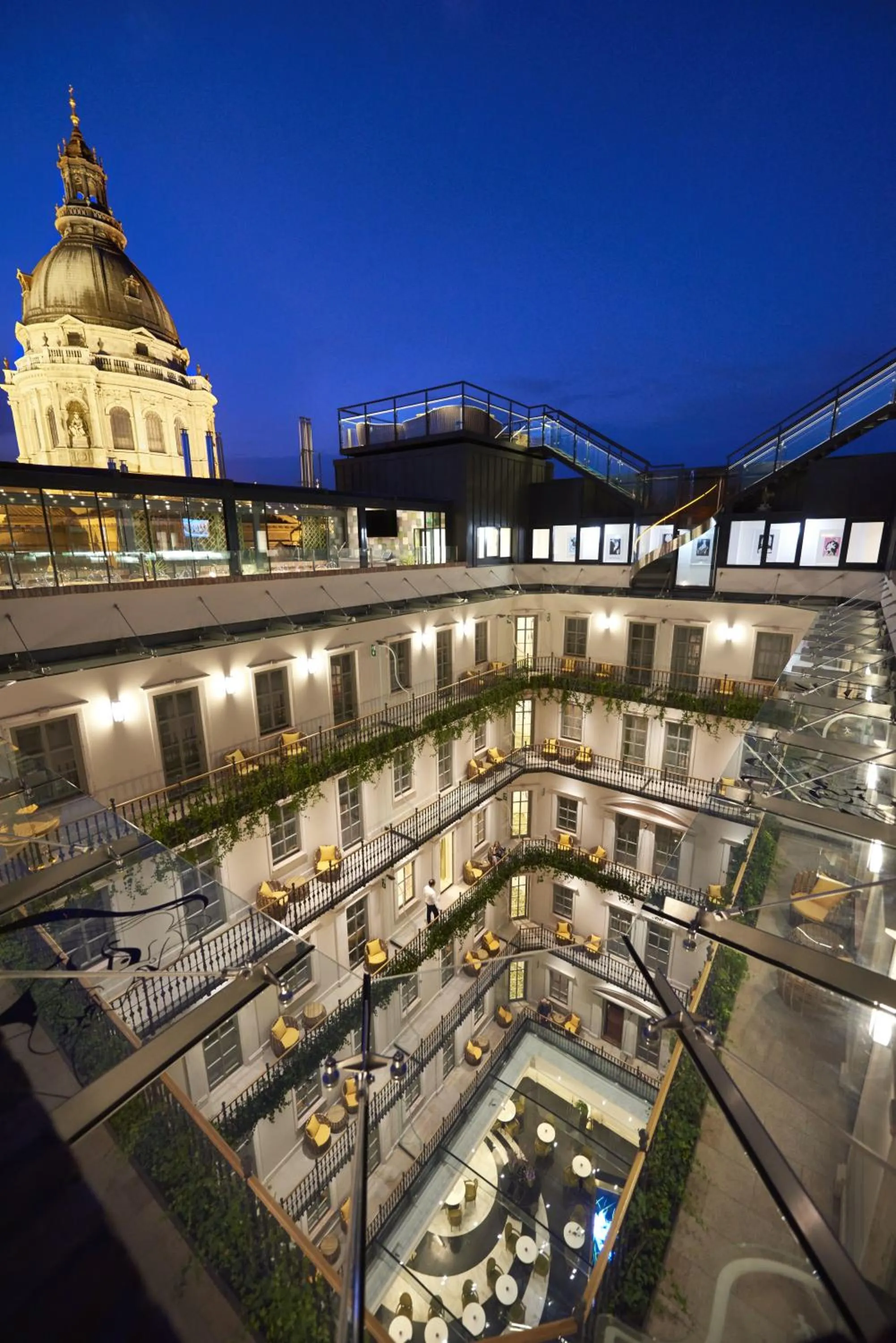 Bird's eye view in Aria Hotel Budapest by Library Hotel Collection