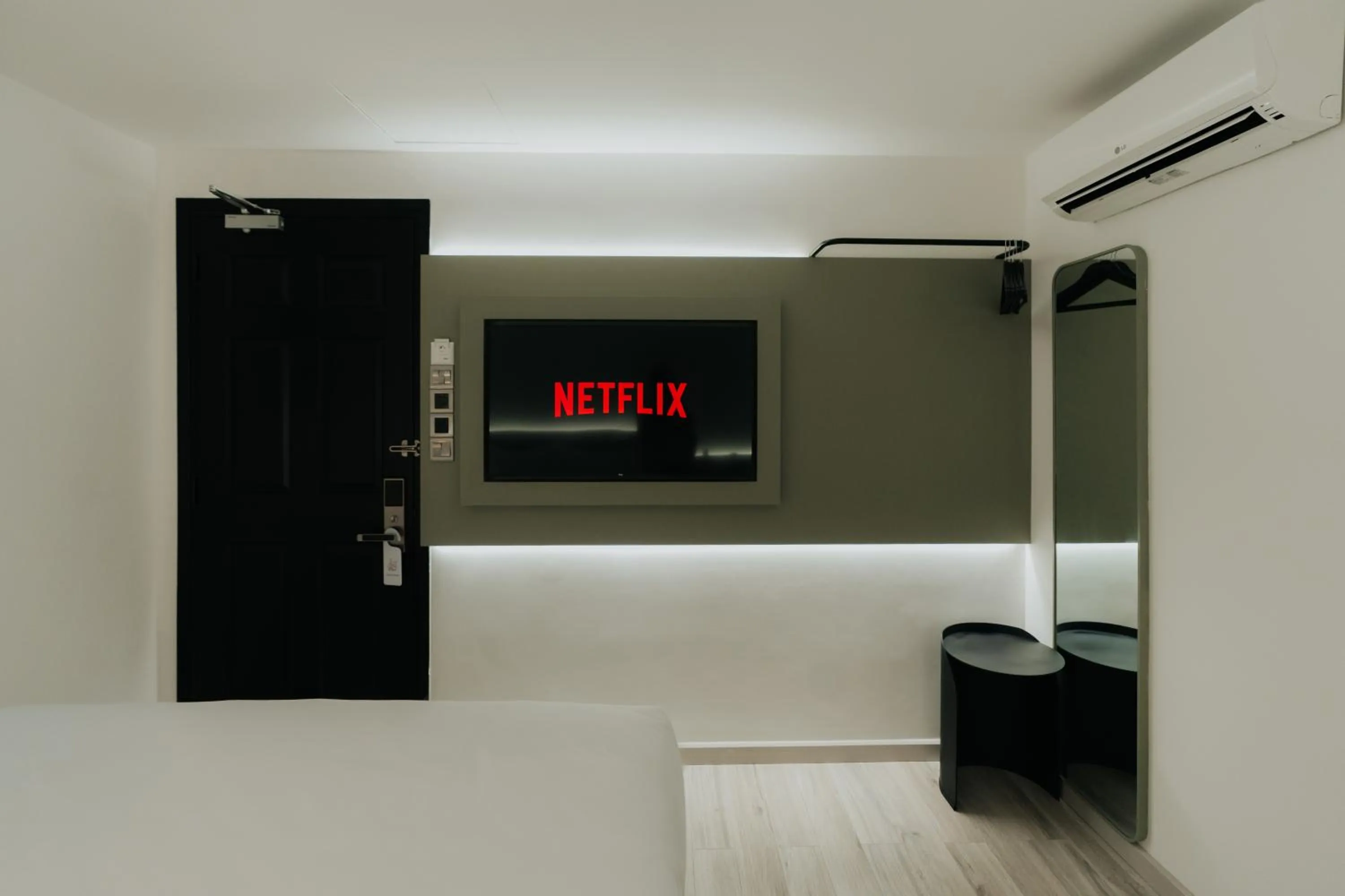 air conditioner, Bed in The Concept Hotel HCMC- Premium