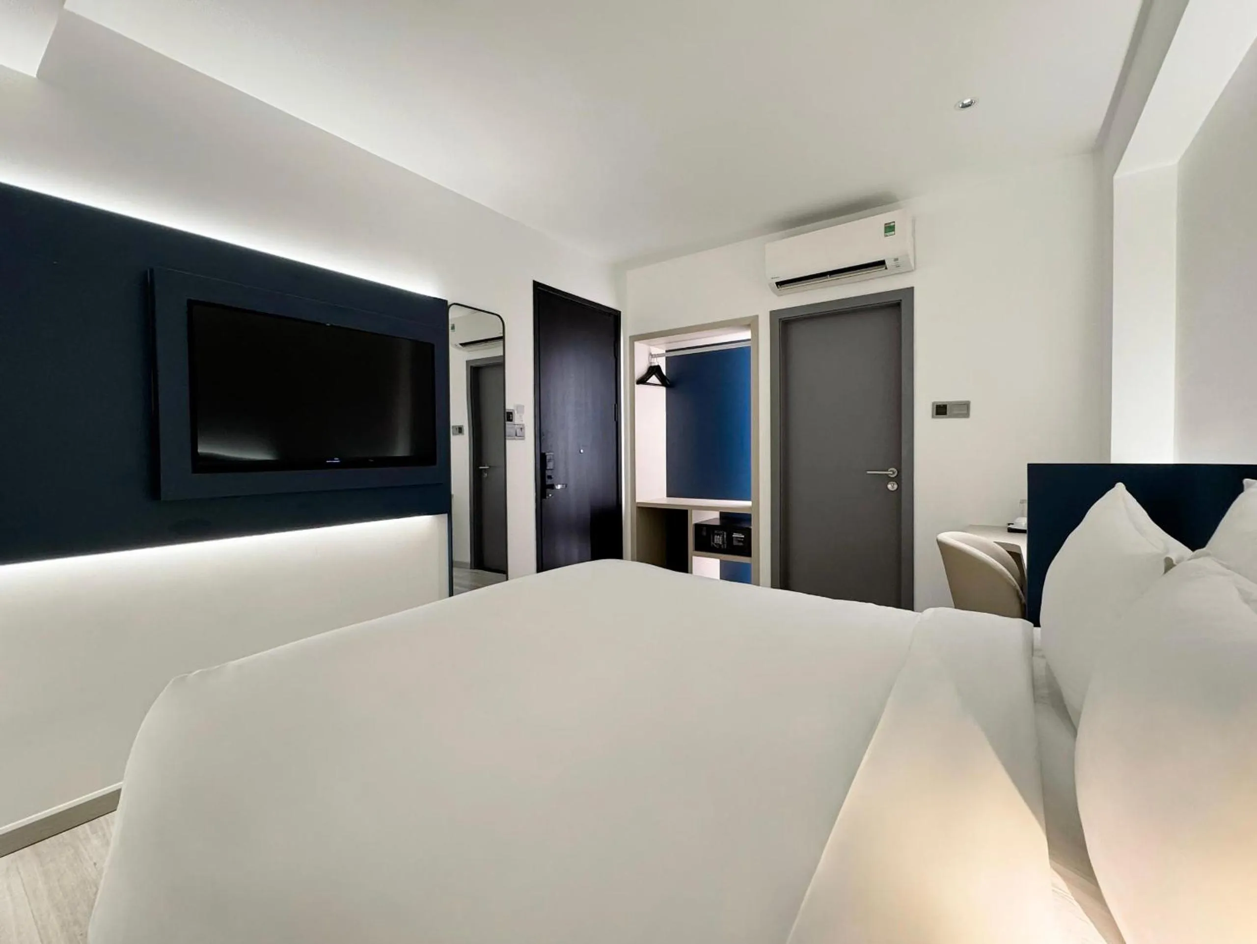 Bedroom, Bed in The Concept Hotel HCMC- Premium