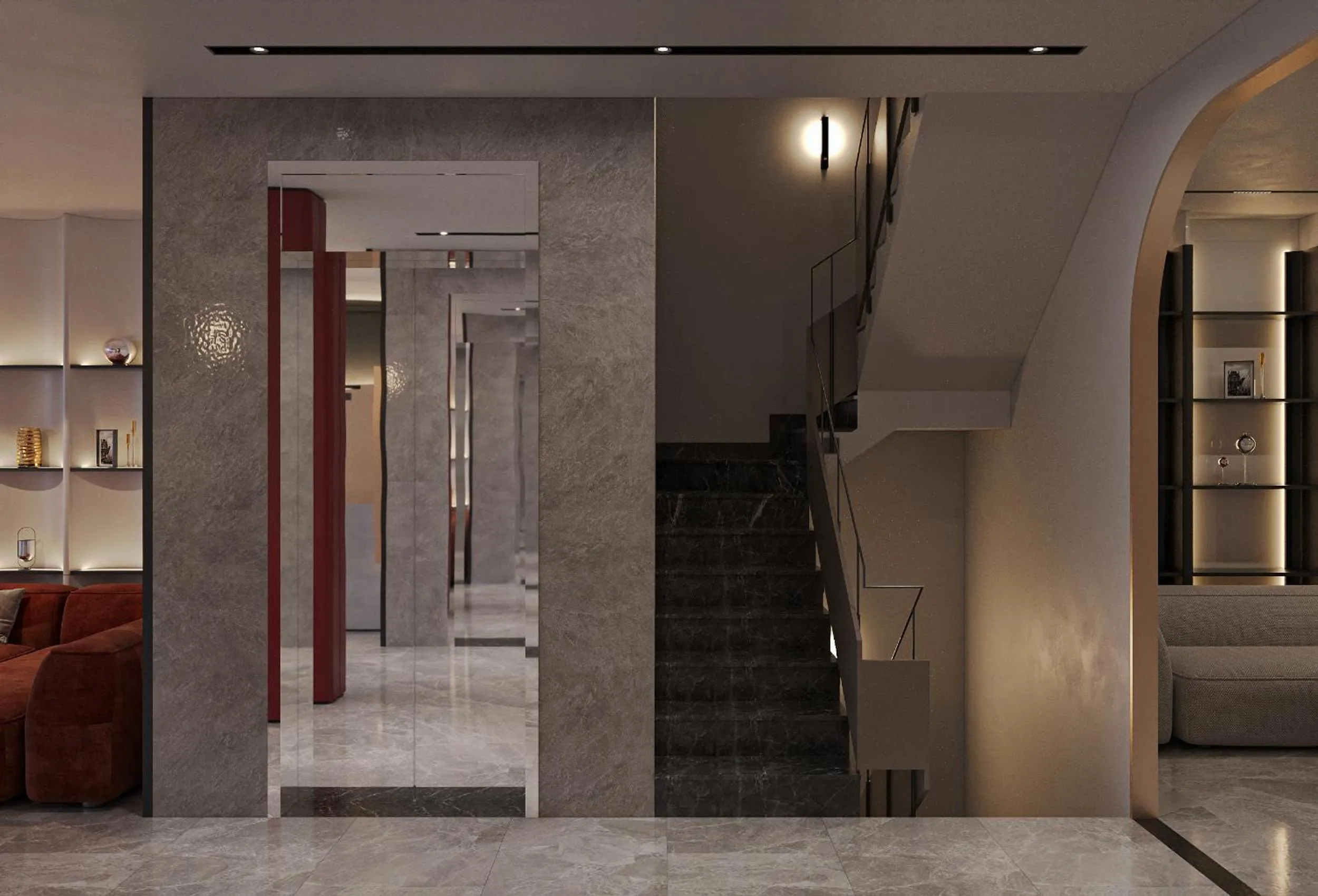 Lobby or reception in The Concept Hotel HCMC- Premium