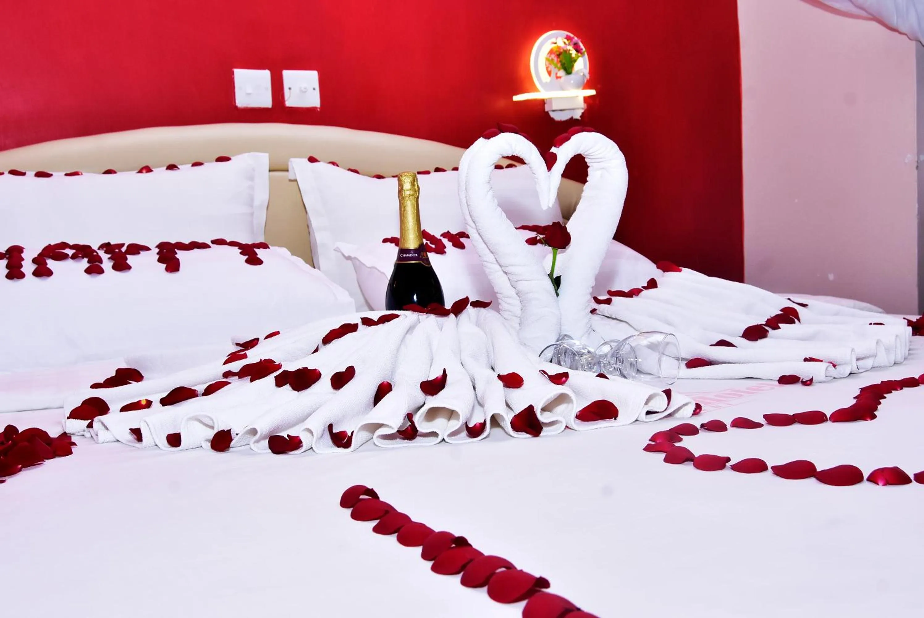 Bed in Sunstar Hotel Nairobi