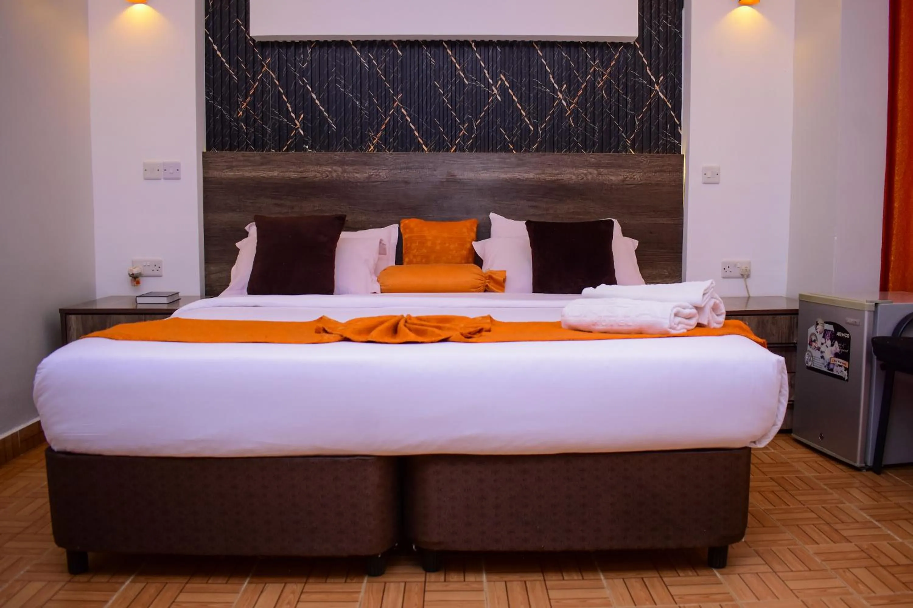 Bed in Sunstar Hotel Nairobi