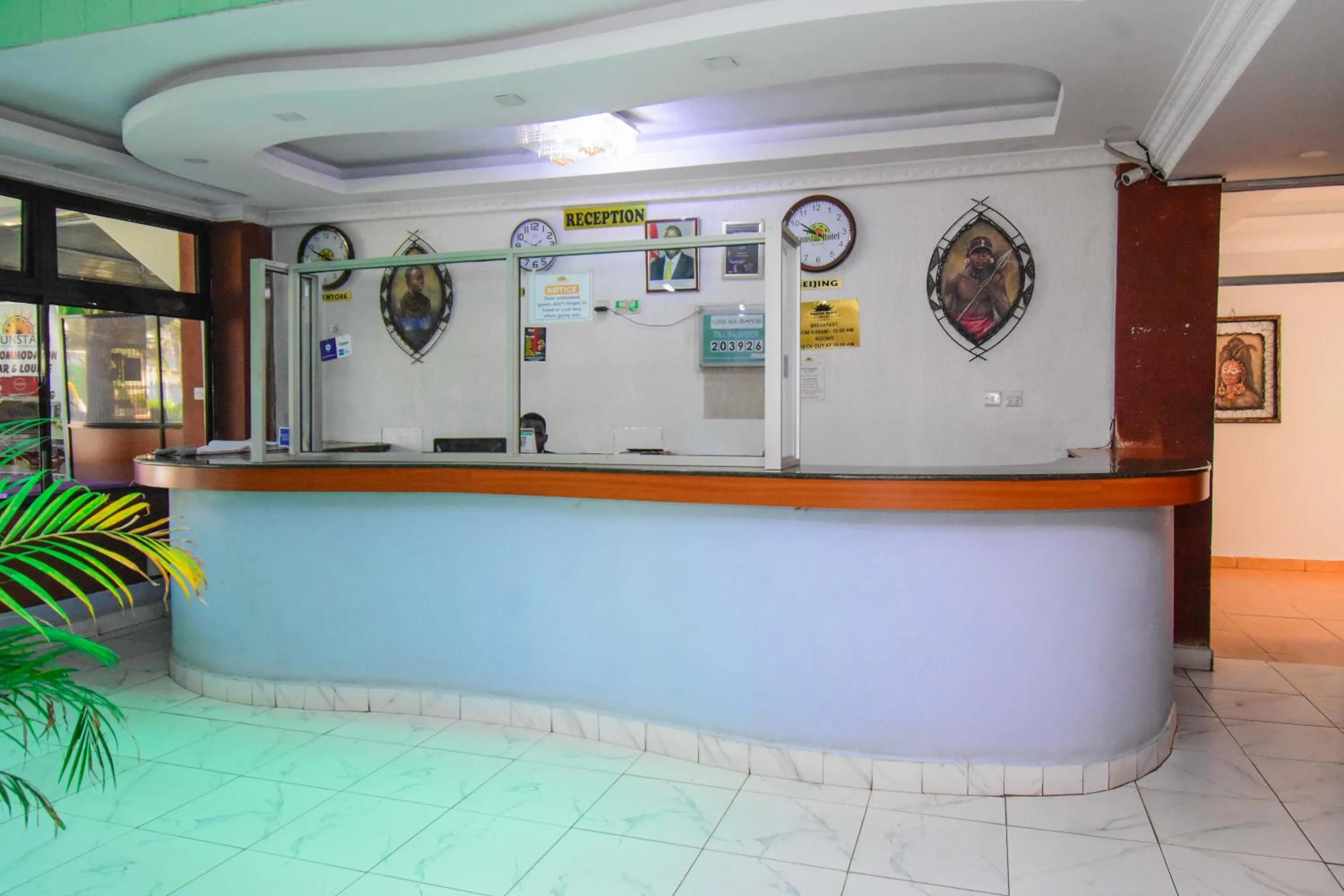 Lobby or reception in Sunstar Hotel Nairobi