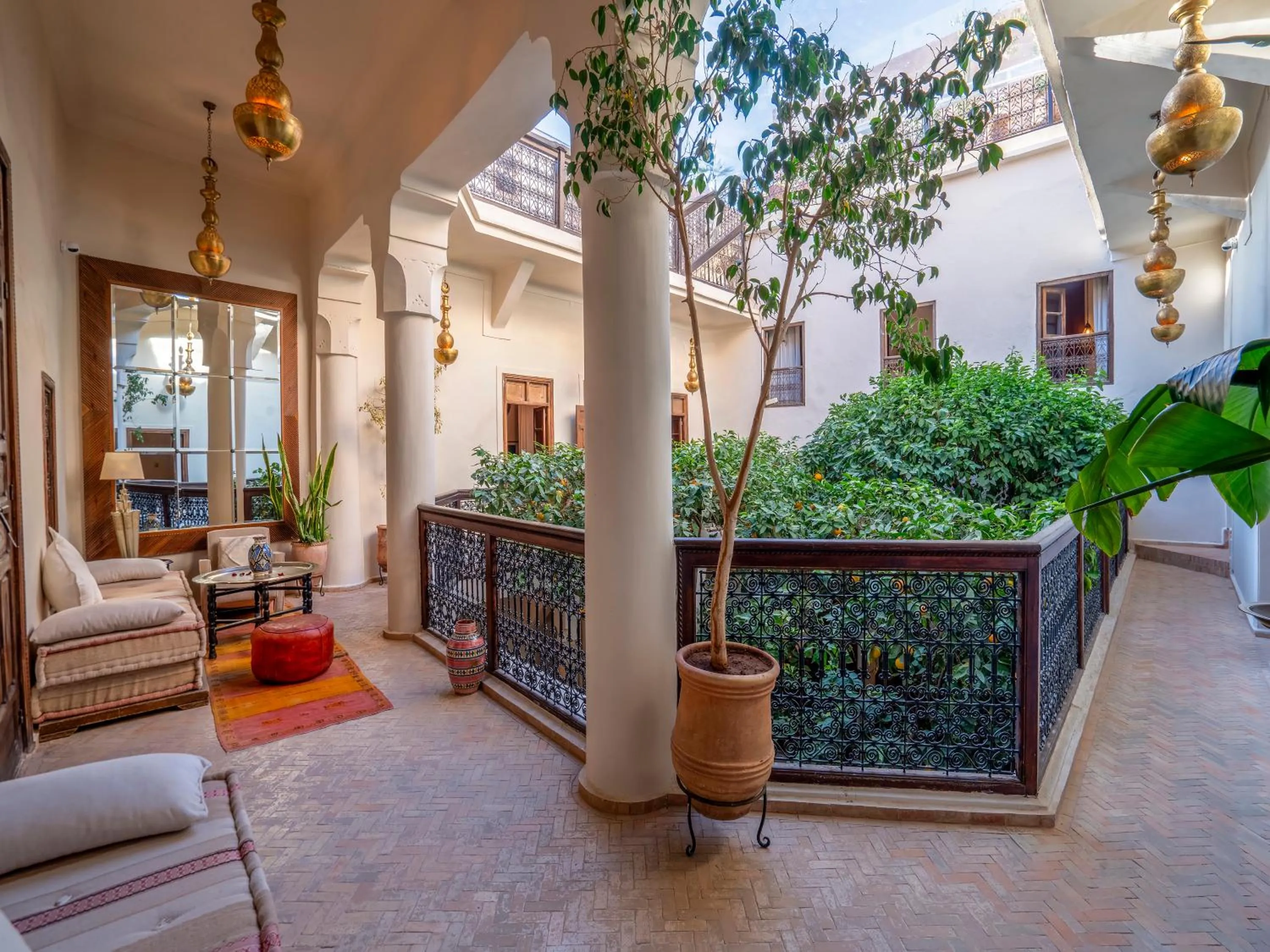 Garden in Riad Maialou & SPA