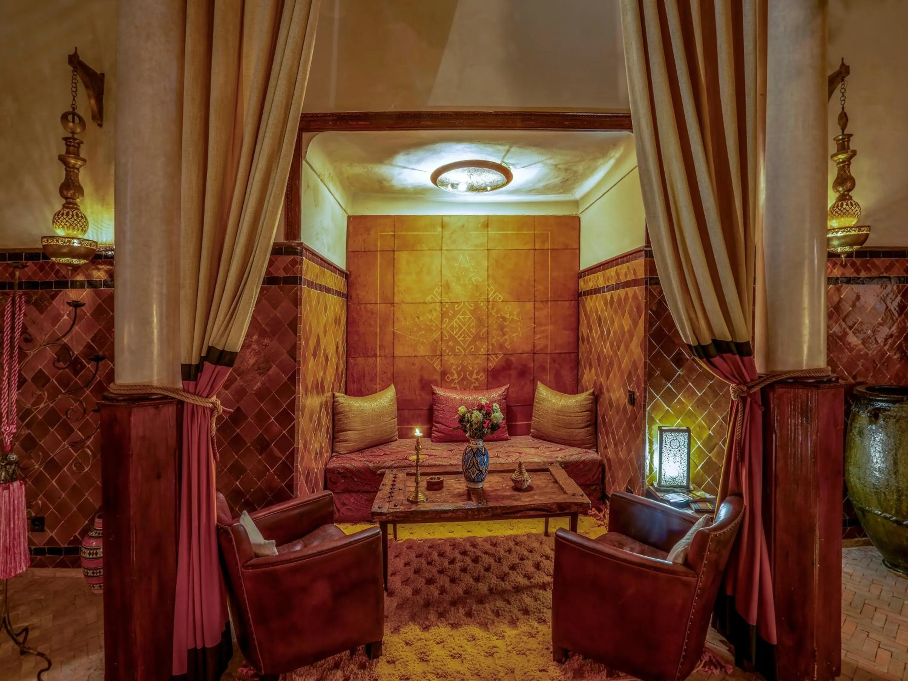 Living room in Riad Maialou & SPA