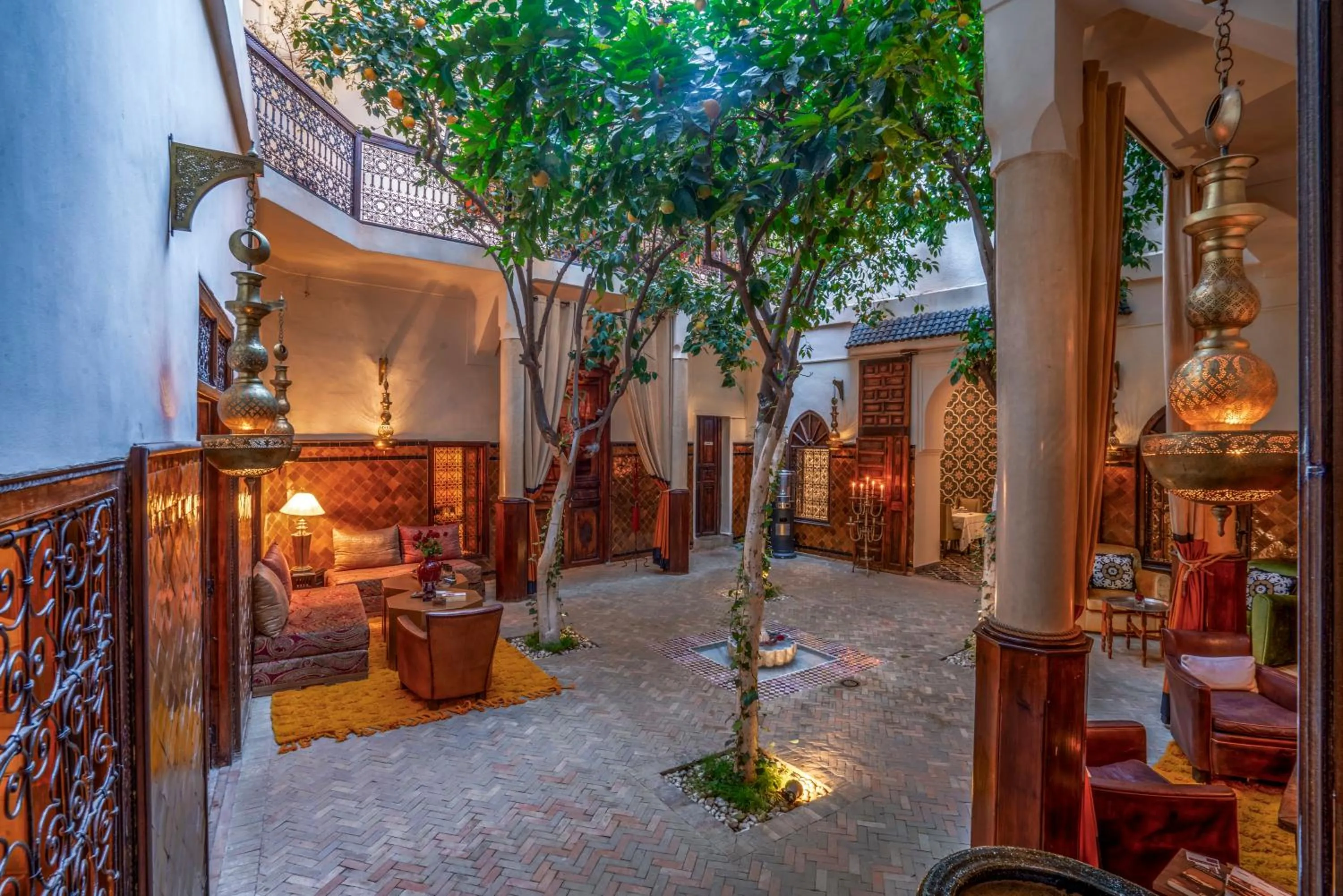 Garden view in Riad Maialou & SPA