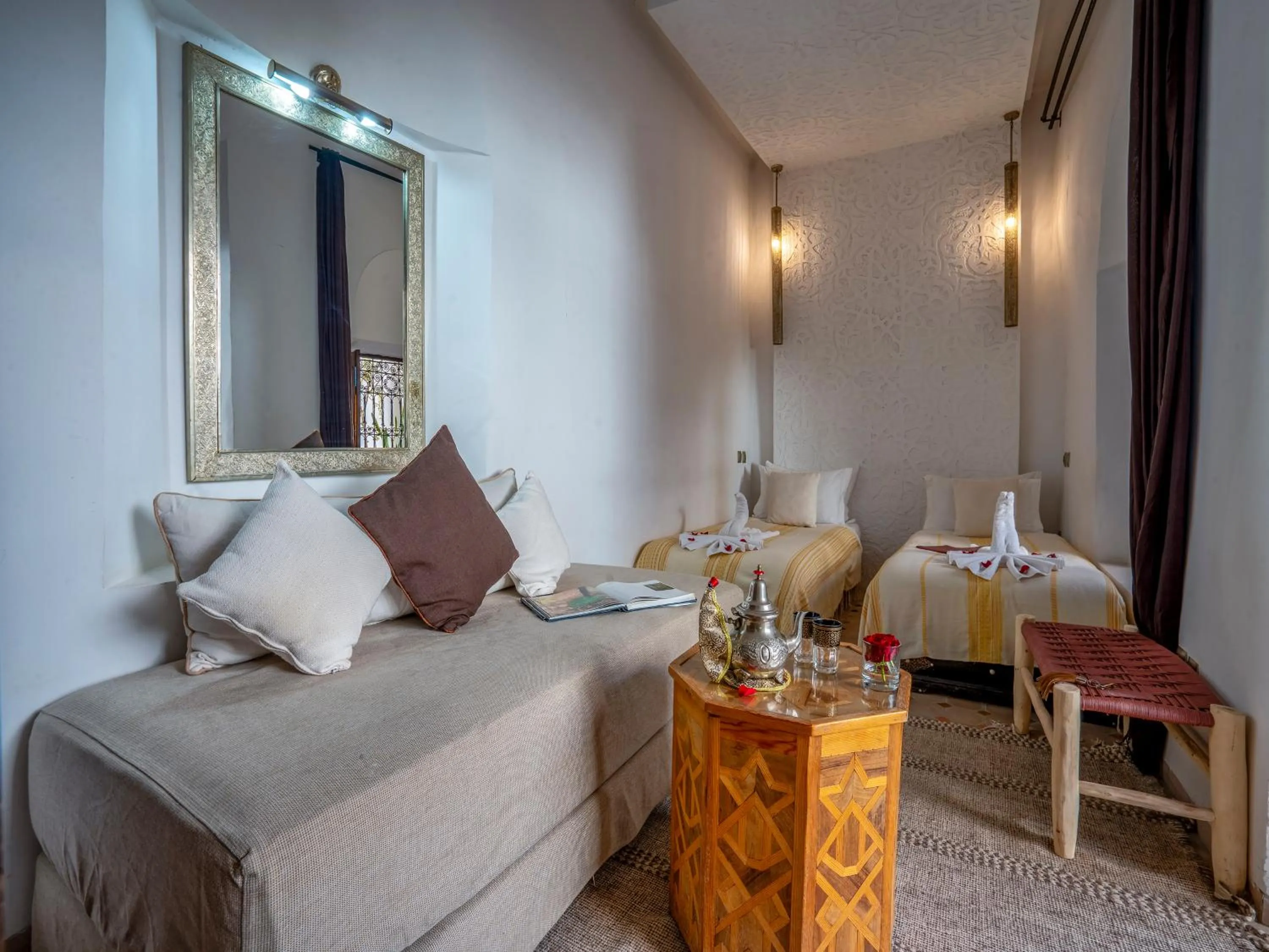 Bedroom, Bed in Riad Maialou & SPA