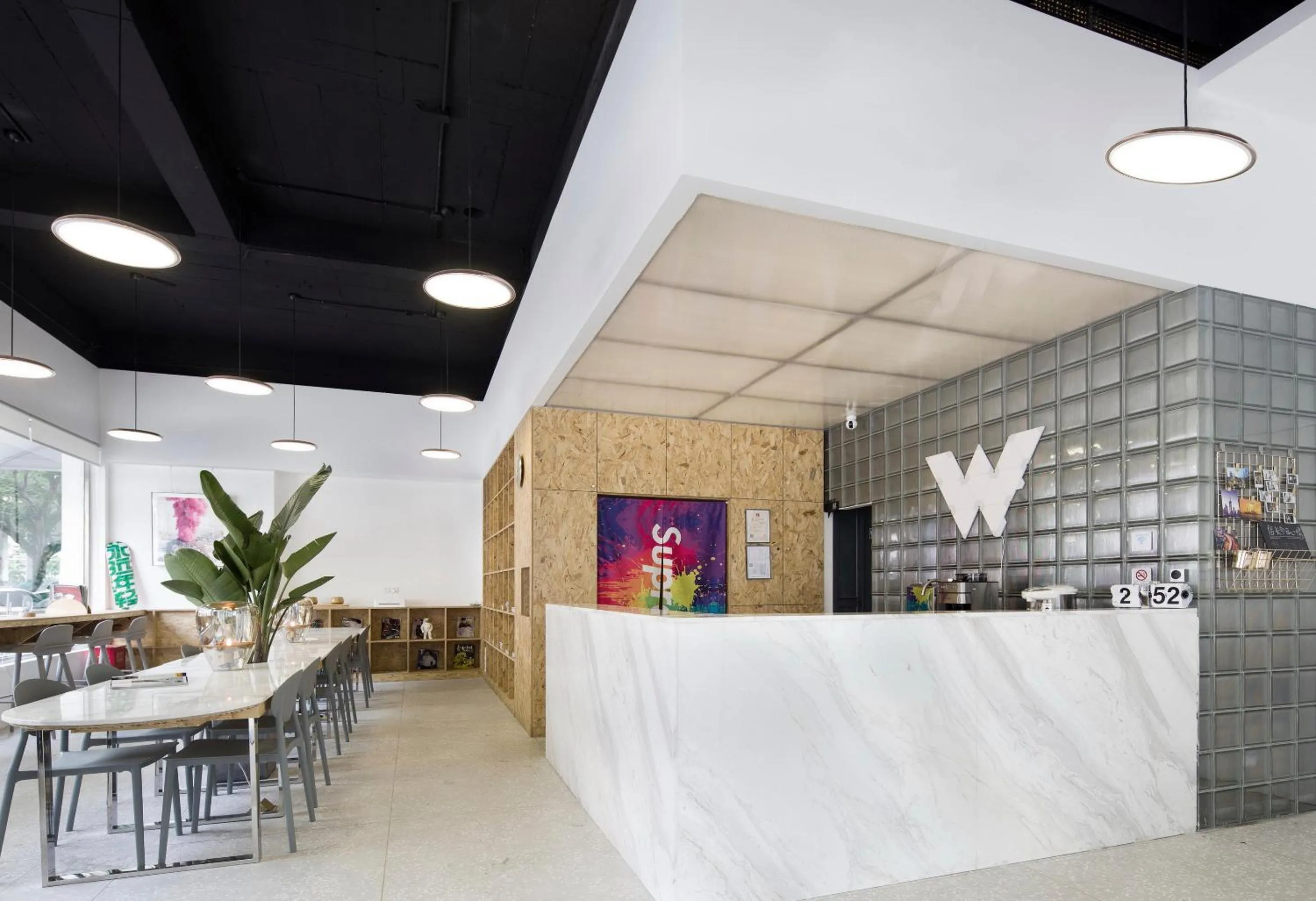 Lobby or reception in Meow Hero Youth Hostel