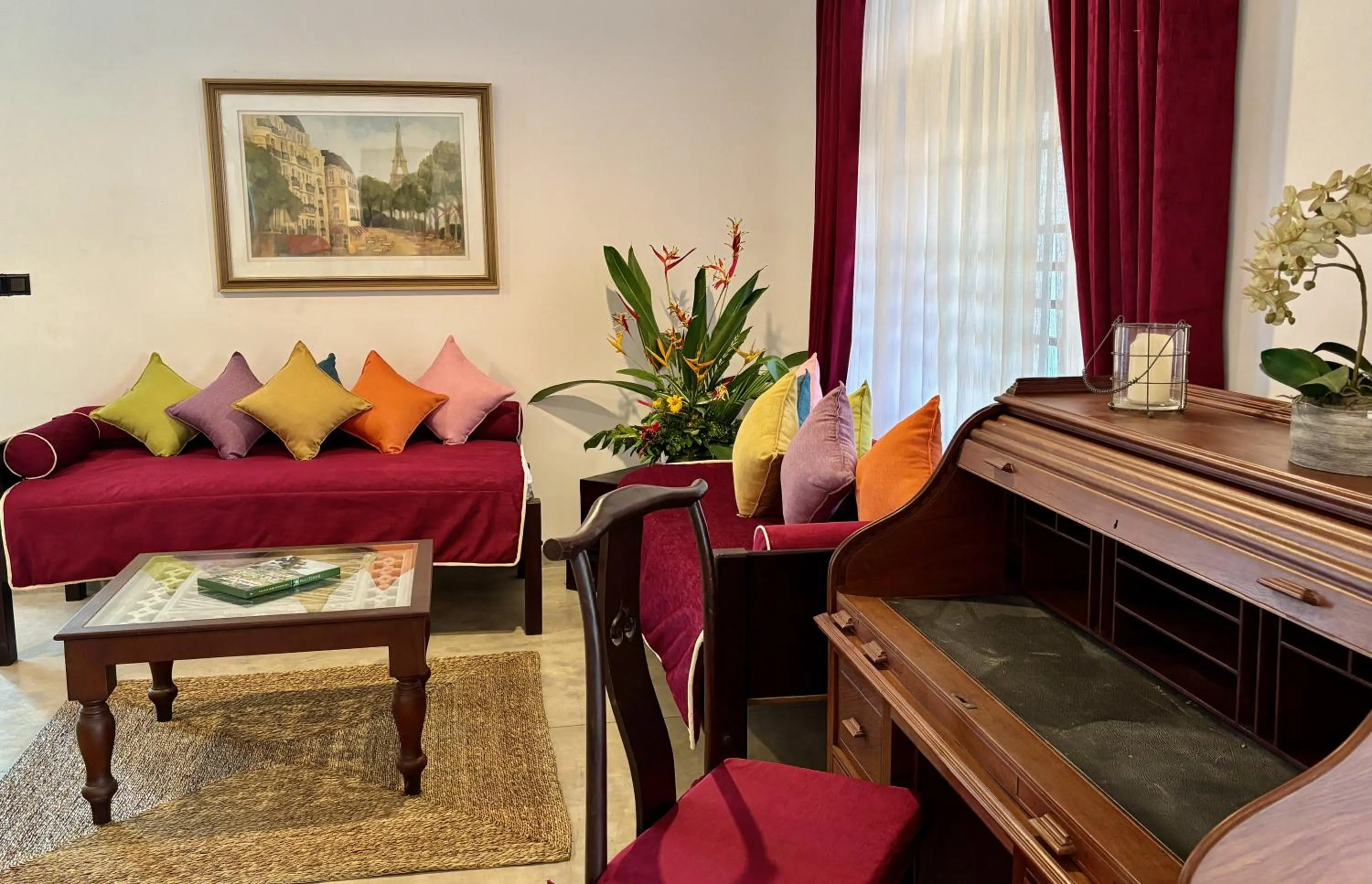 Decorative detail in La Maison de Colombo