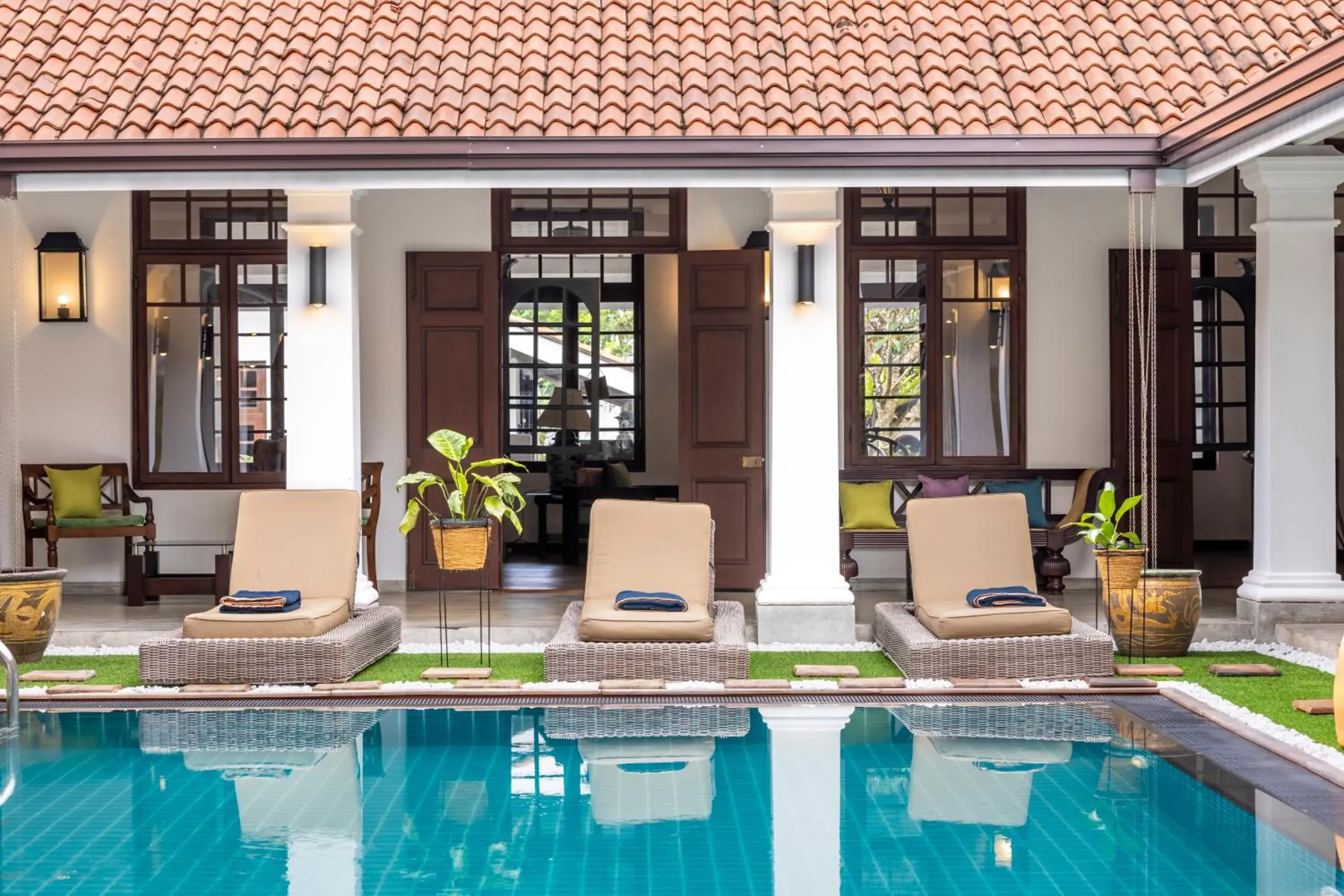 Swimming pool in La Maison de Colombo Swimming pool in La Maison de Colombo