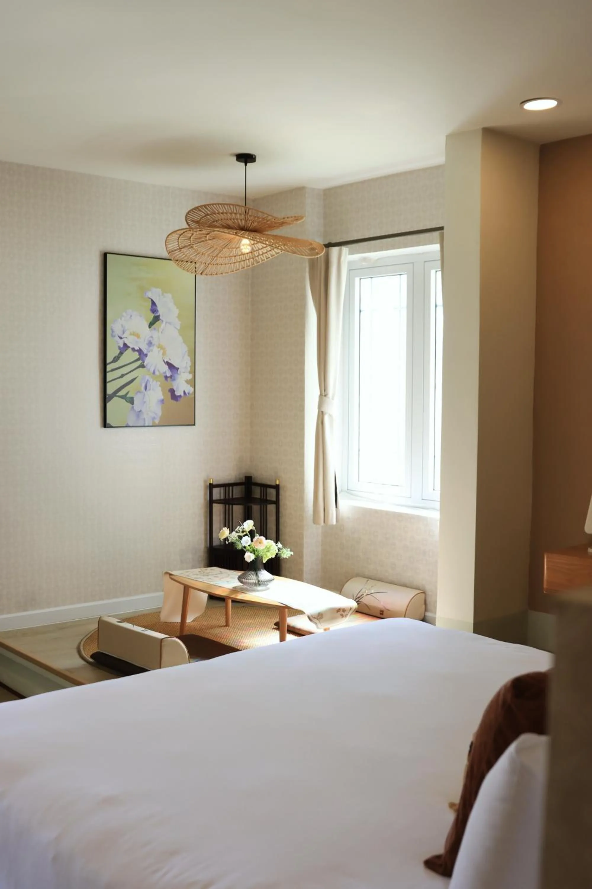 Bed in Le Macaron Garden Stay - City Boutique Hotel Da Lat