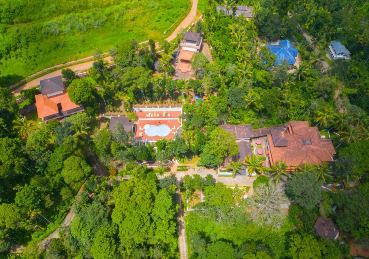 Bird's eye view in Ushasree Wayanad Premium Pool Resort by VOYE HOMES