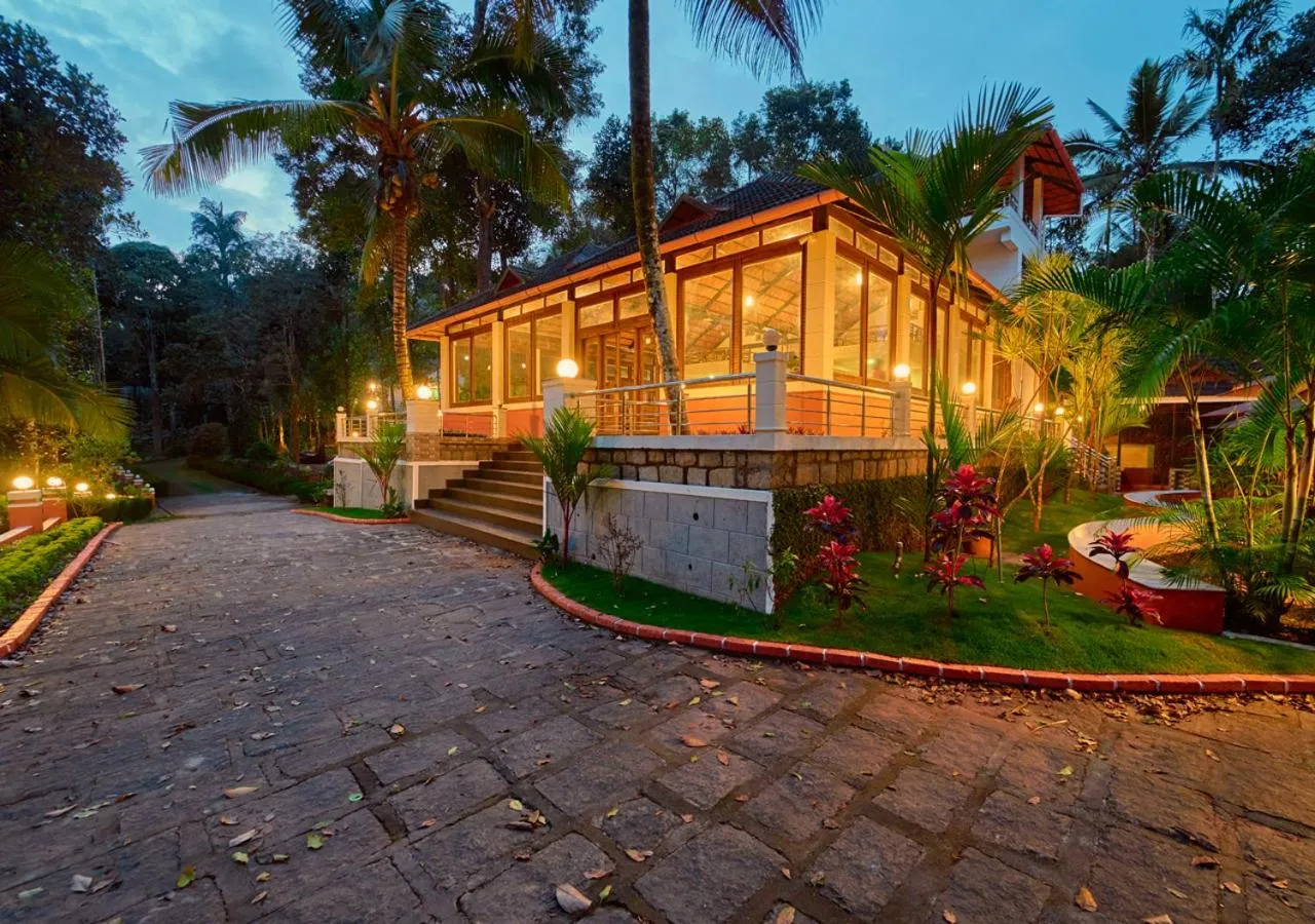 Property building in Ushasree Wayanad Premium Pool Resort by VOYE HOMES