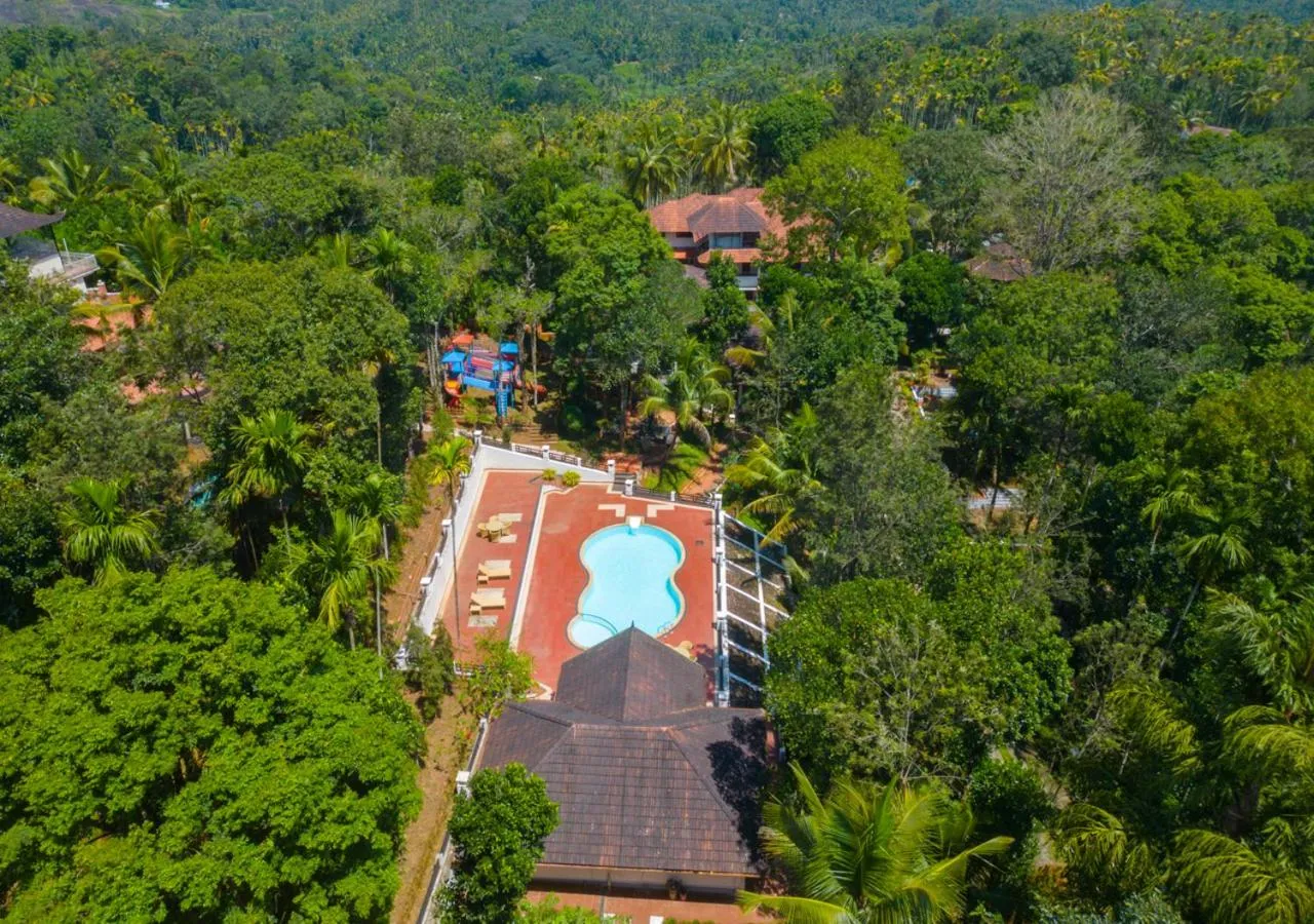 Bird's eye view in Ushasree Wayanad Premium Pool Resort by VOYE HOMES