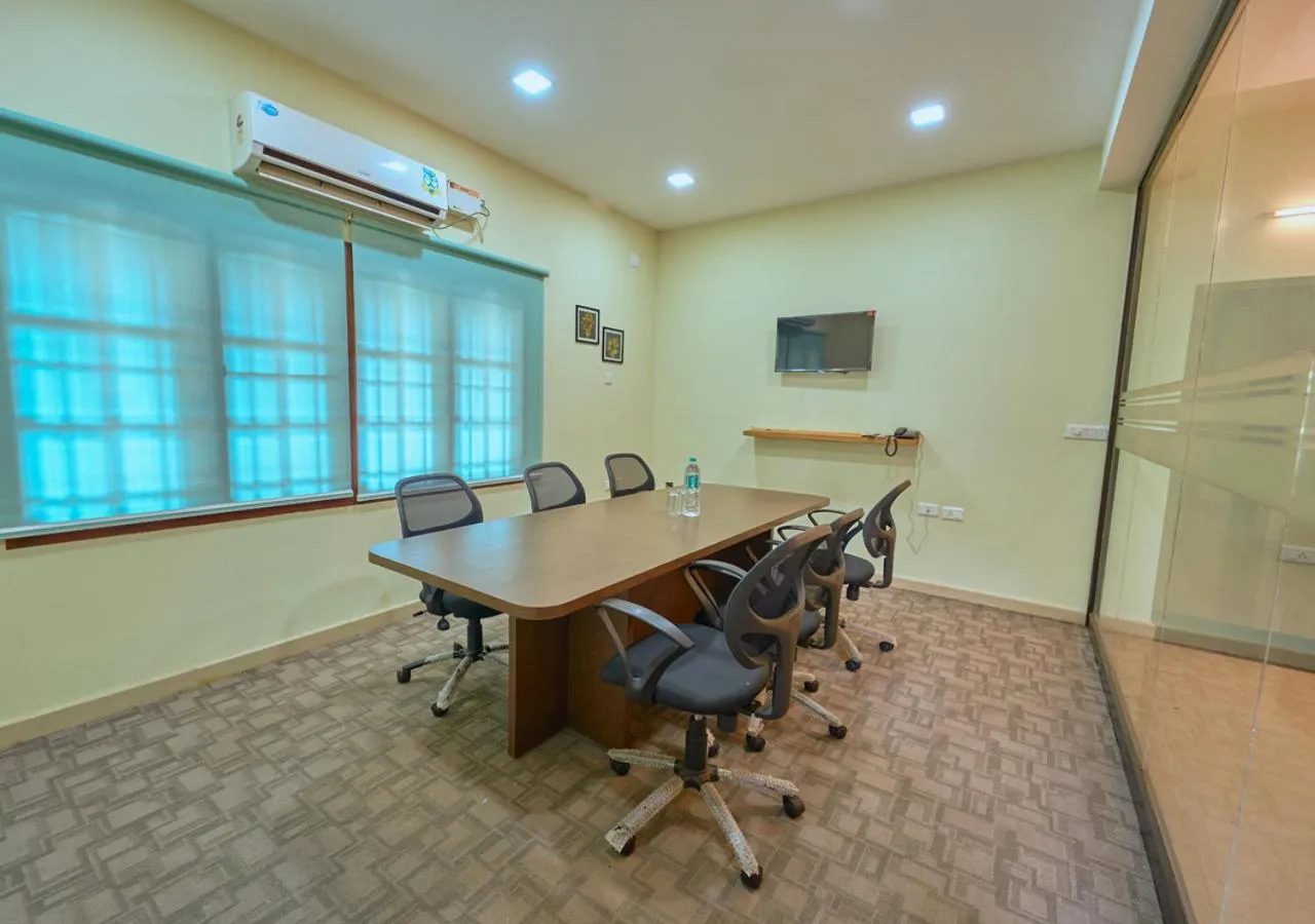 Meeting/conference room in Ushasree Wayanad Premium Pool Resort by VOYE HOMES